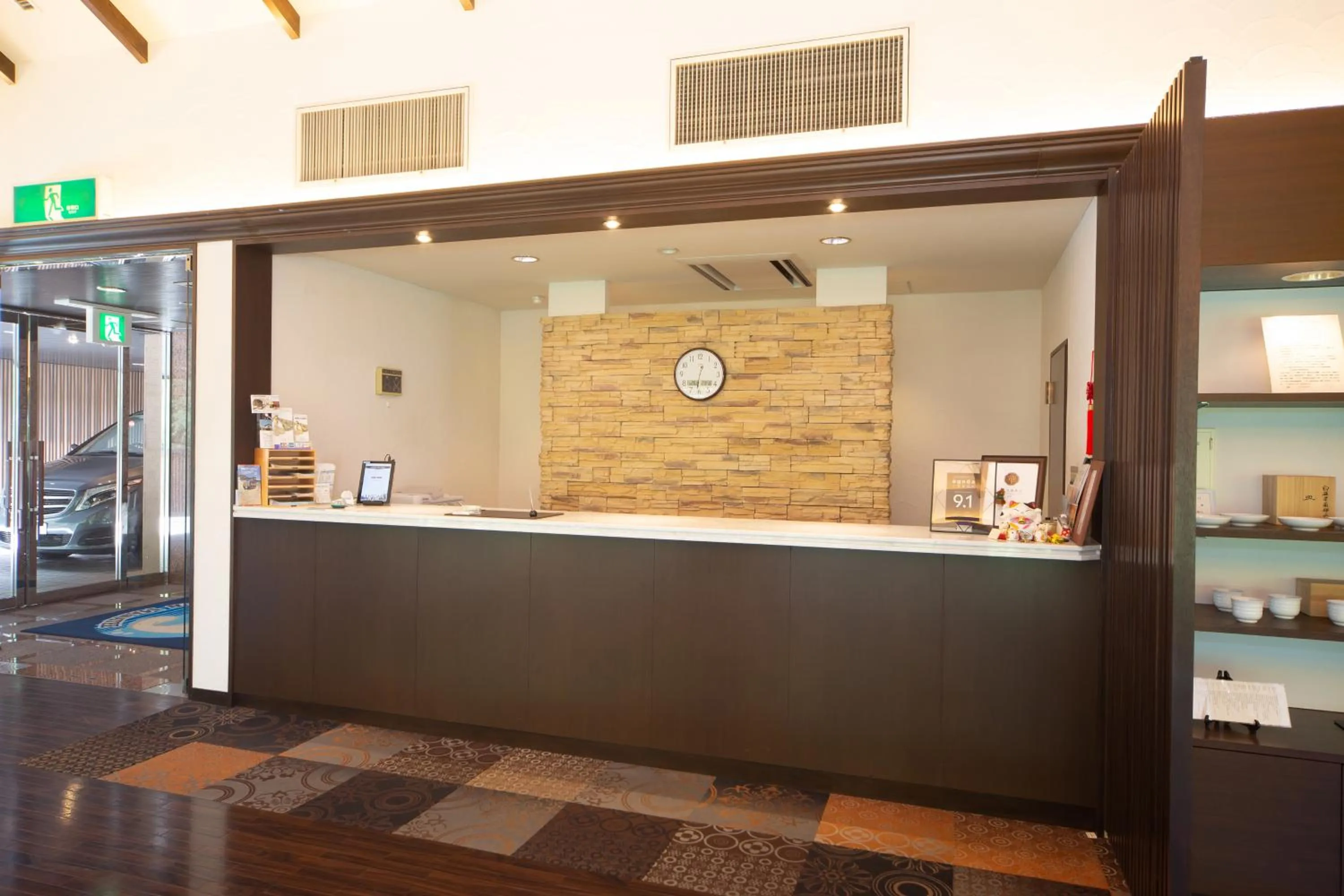 Lobby or reception in Art & Music Spa Resort Manatei Hakone