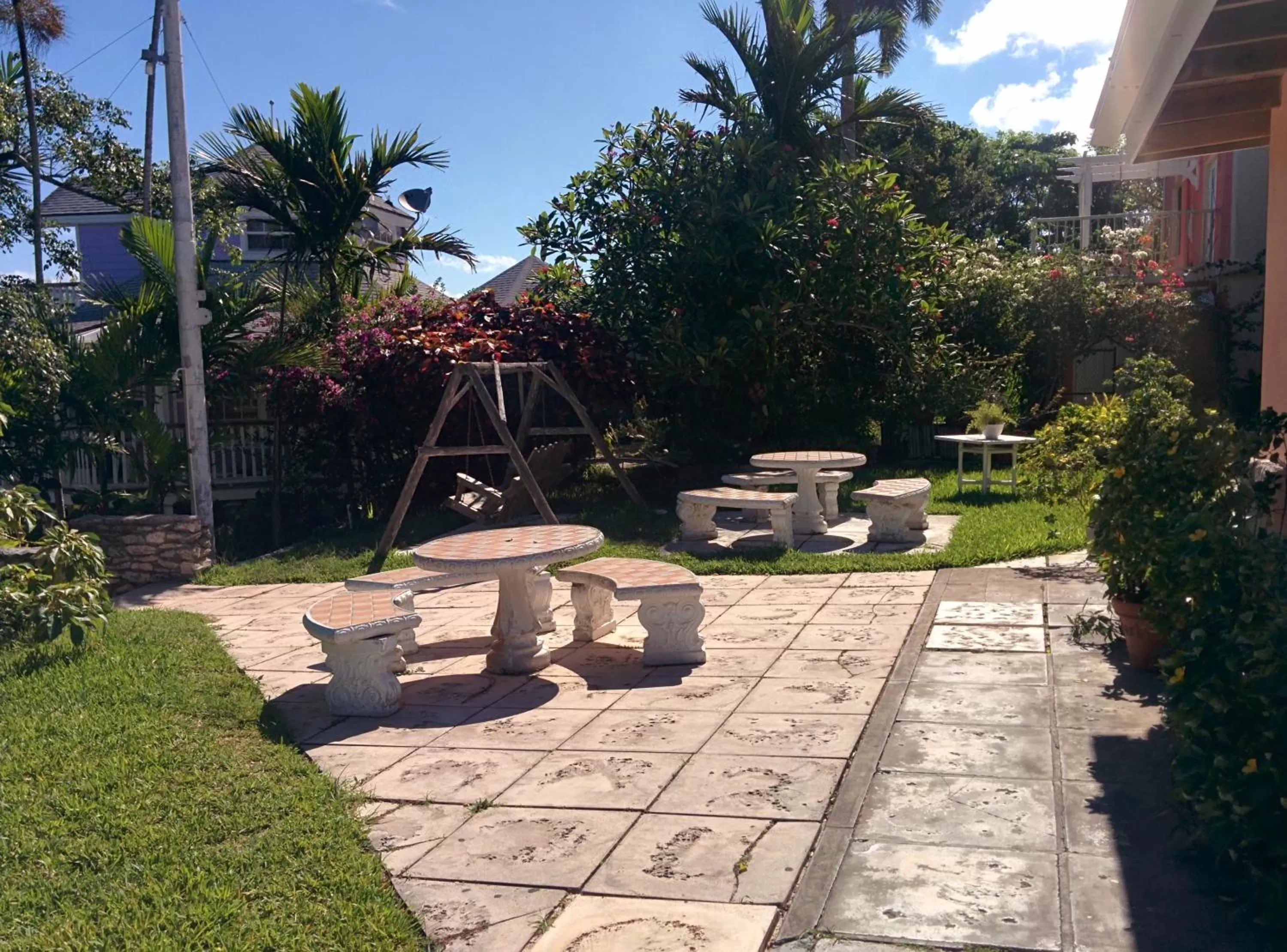 Garden in Orange Hill Beach Inn