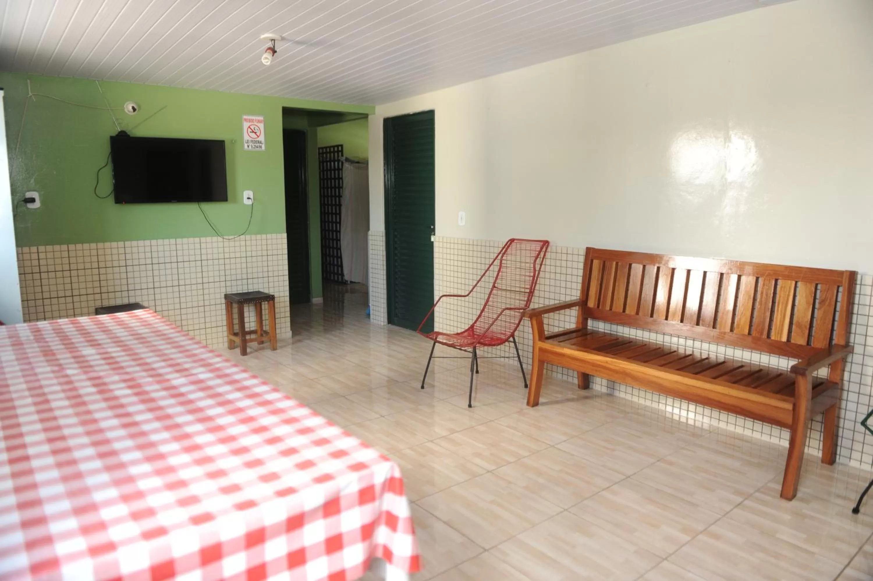 Bed in Hotel Bem Vindo