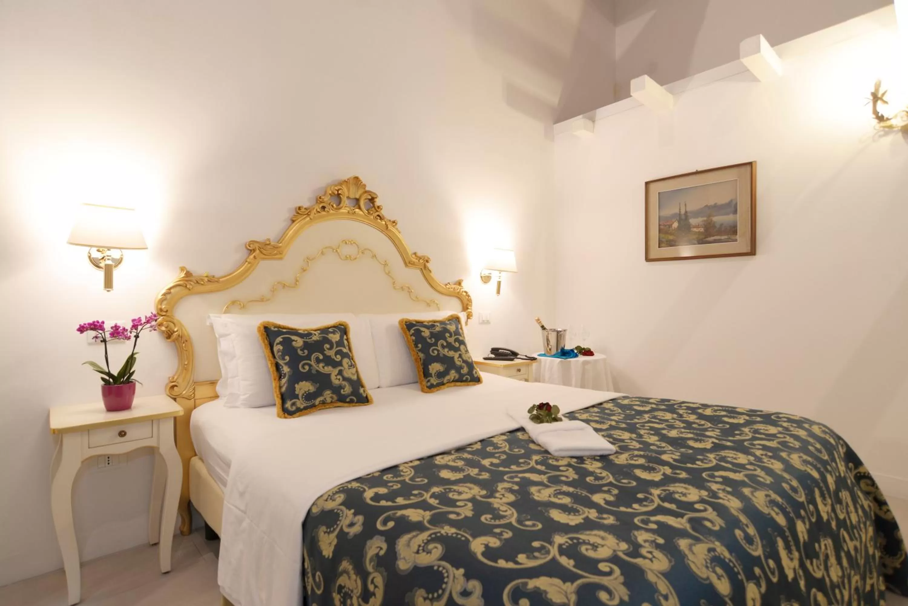 Bed in Al Mascaron Ridente