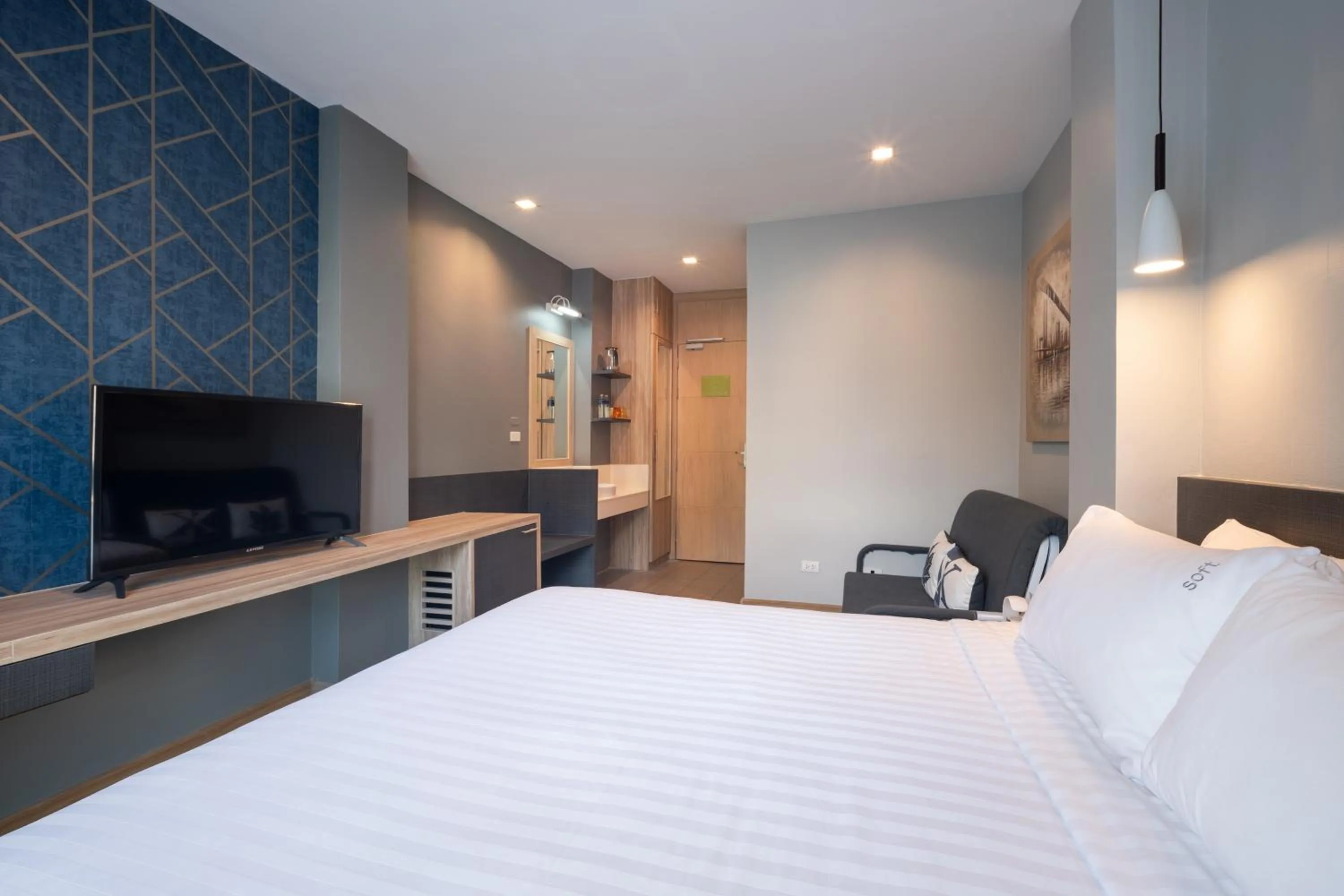 Bed in iCheck inn Gems Center Silom