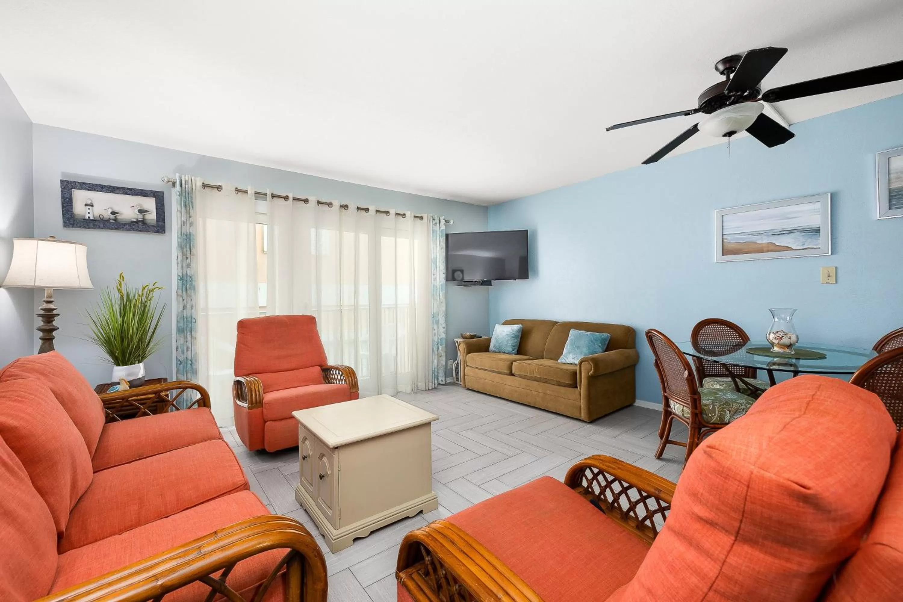 Seating Area in La Internacional Condominiums #210