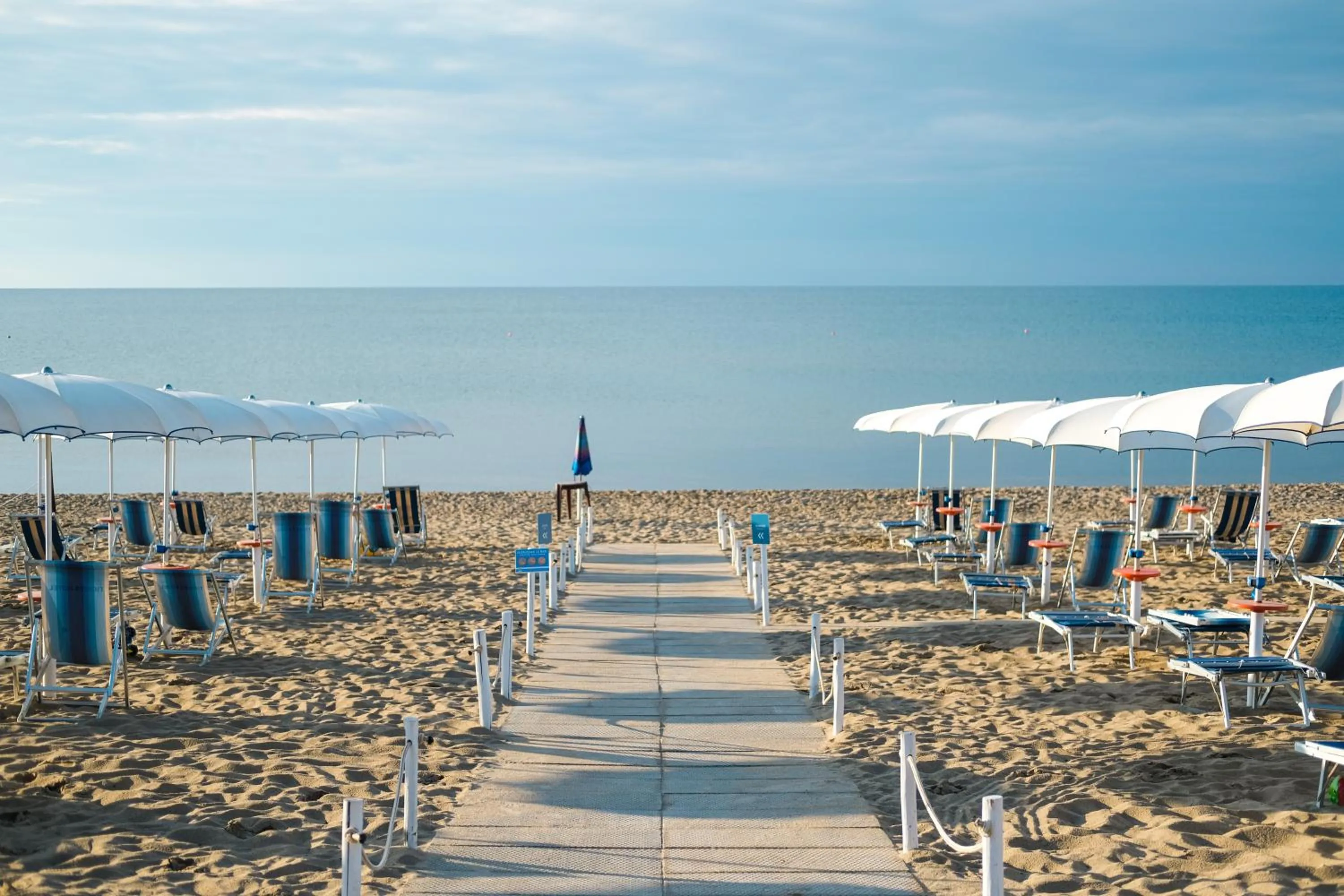Beach in Ticho's Greenblu Hotel