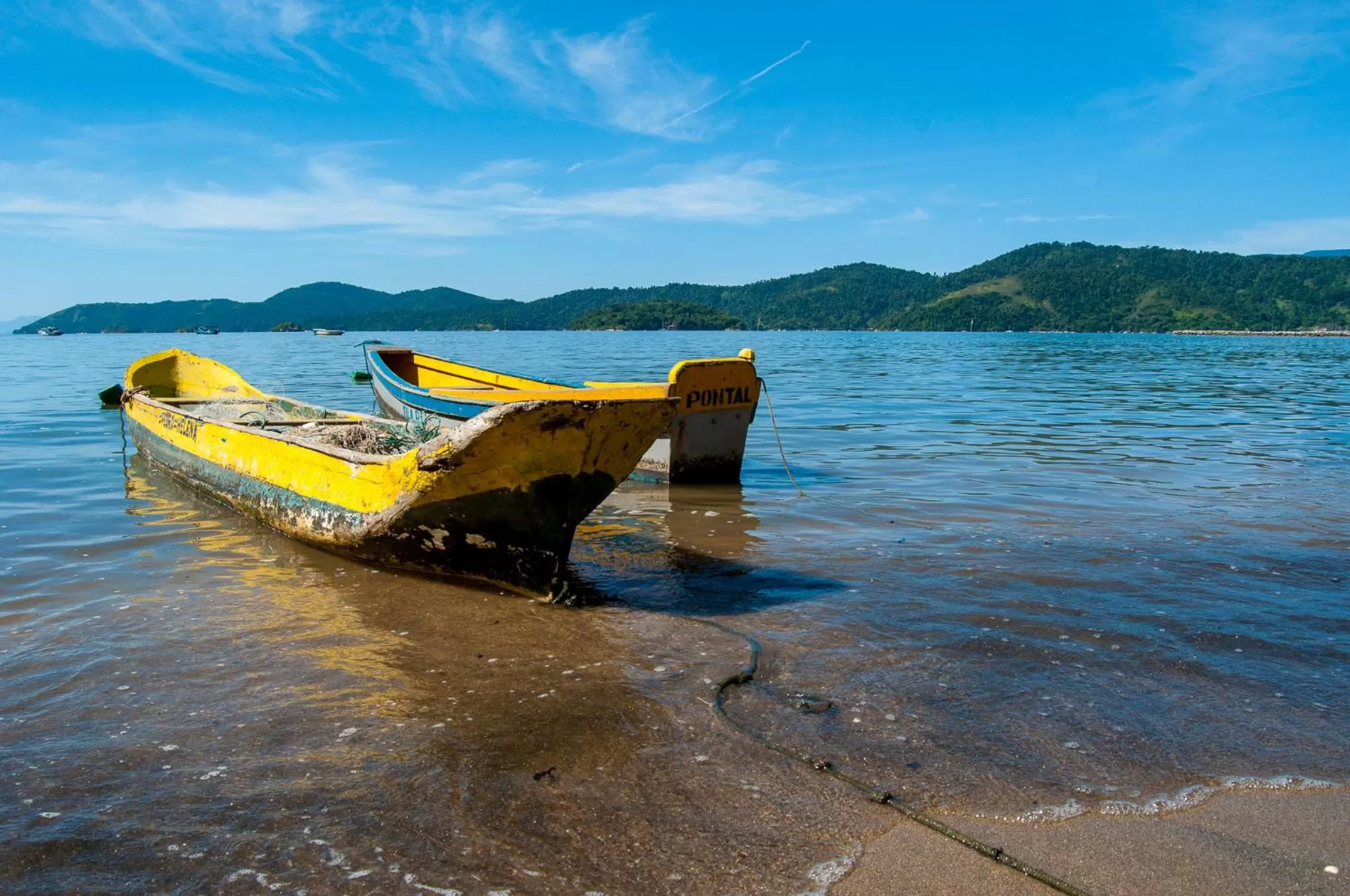 Beach in Refron du Mar Pousada Paraty