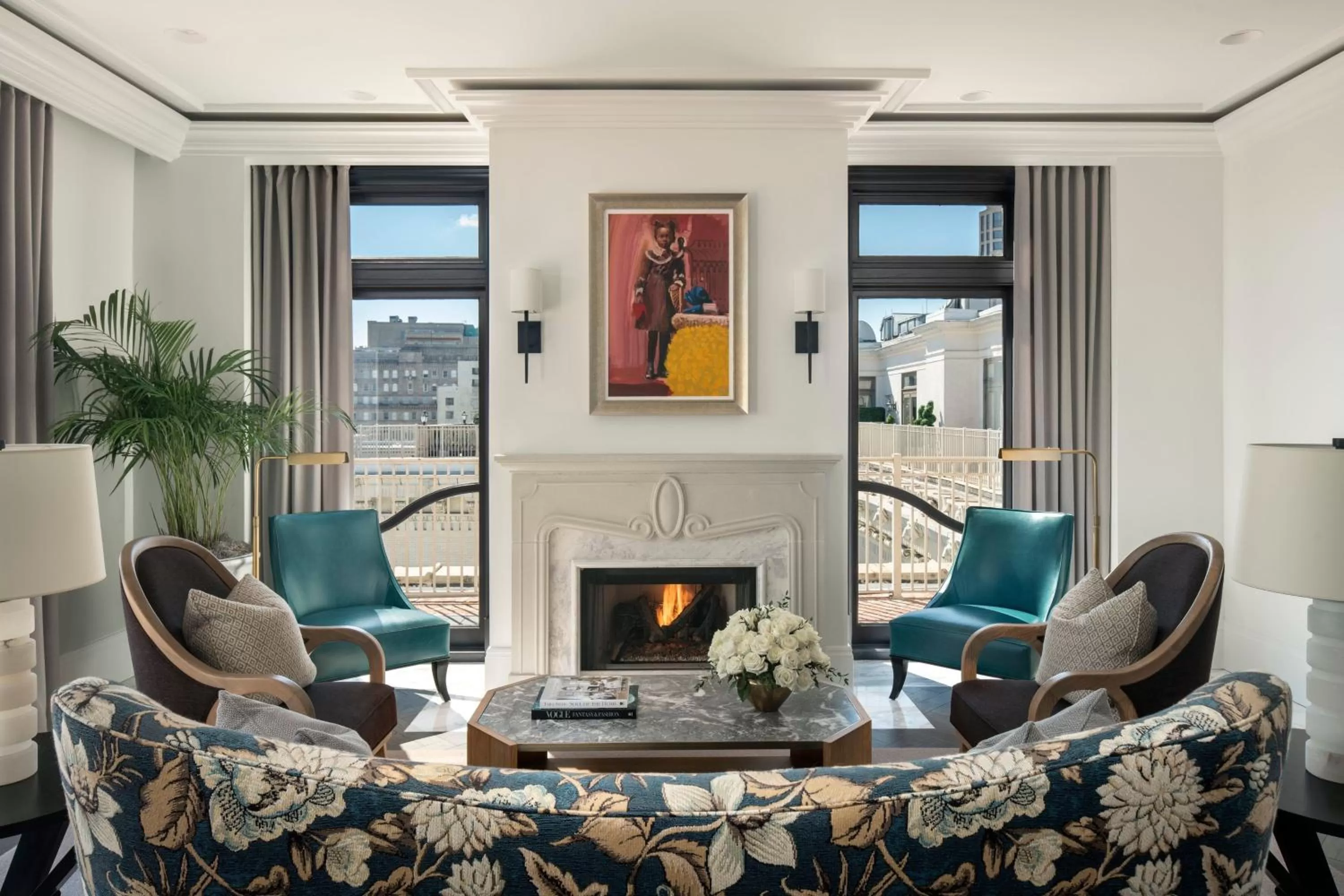 Living room in The Ritz-Carlton, New Orleans