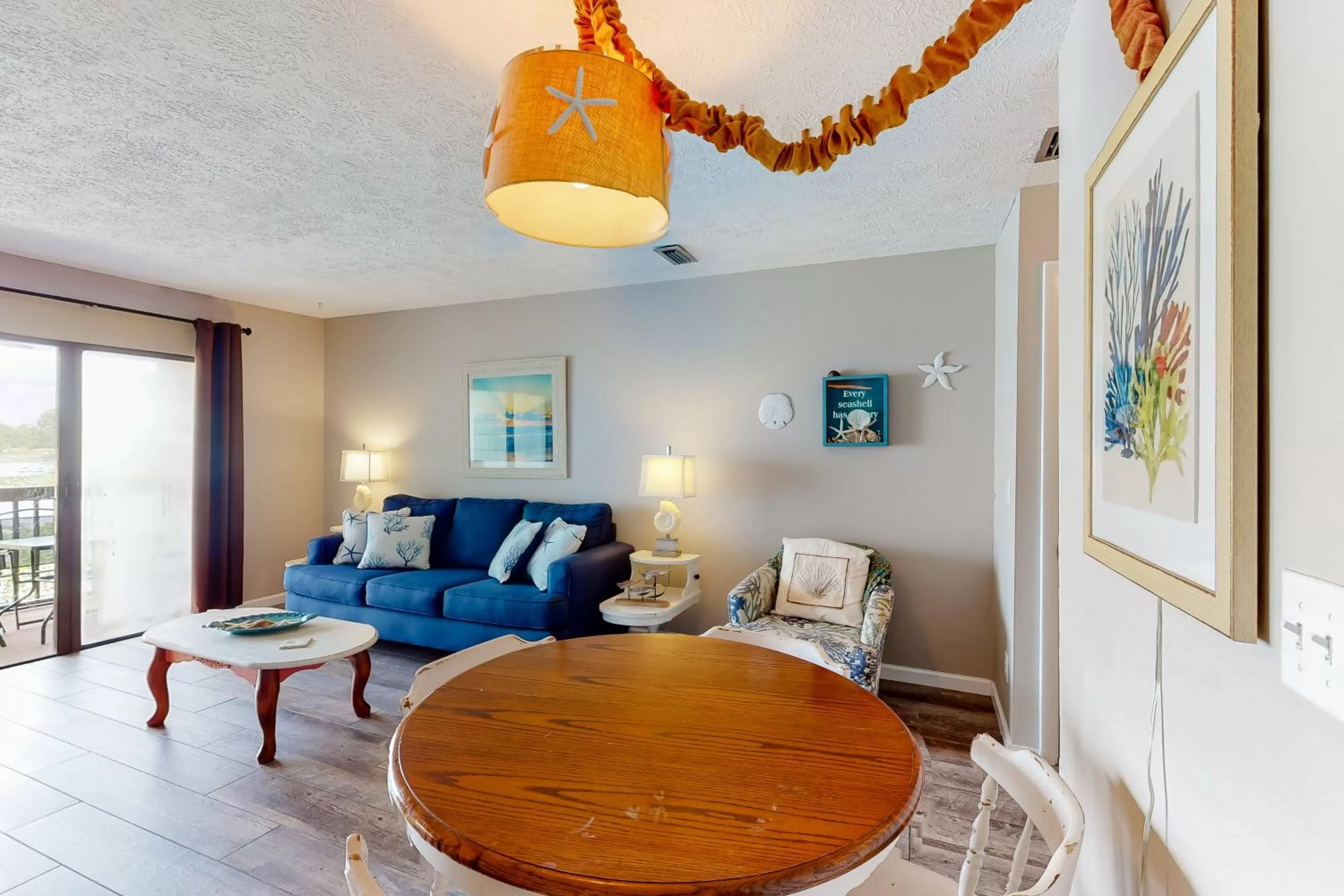 Seating Area in Polynesian Village - Unit 222