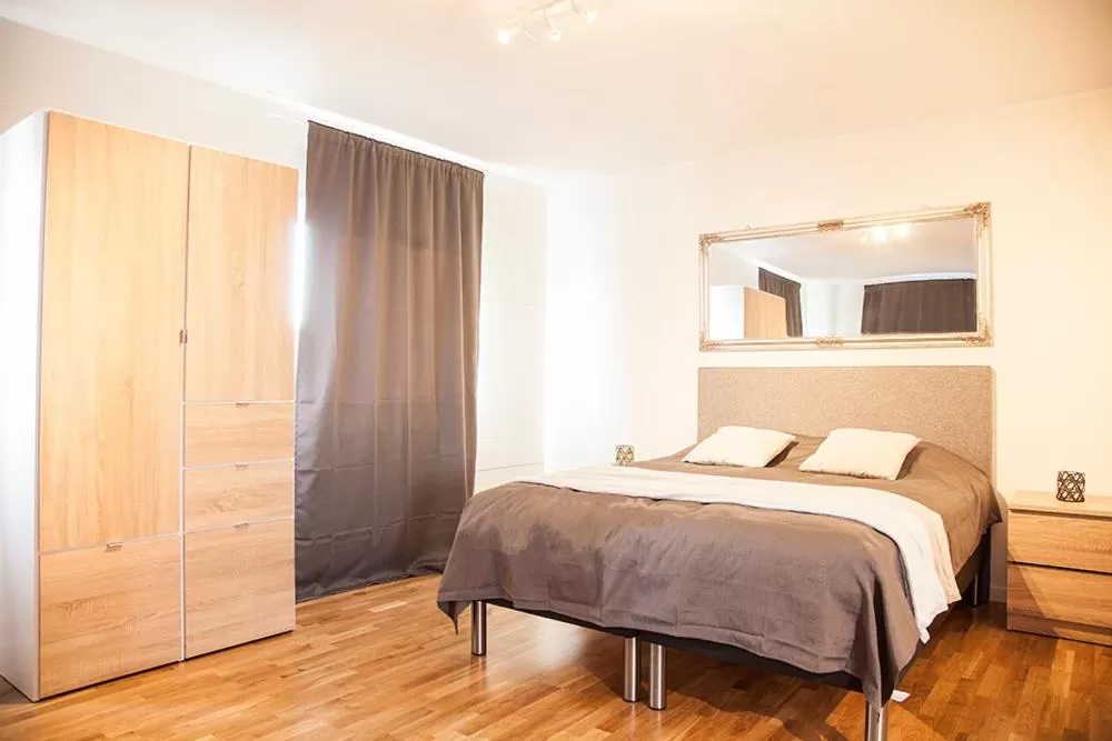 Bed in Hotell TunaPark