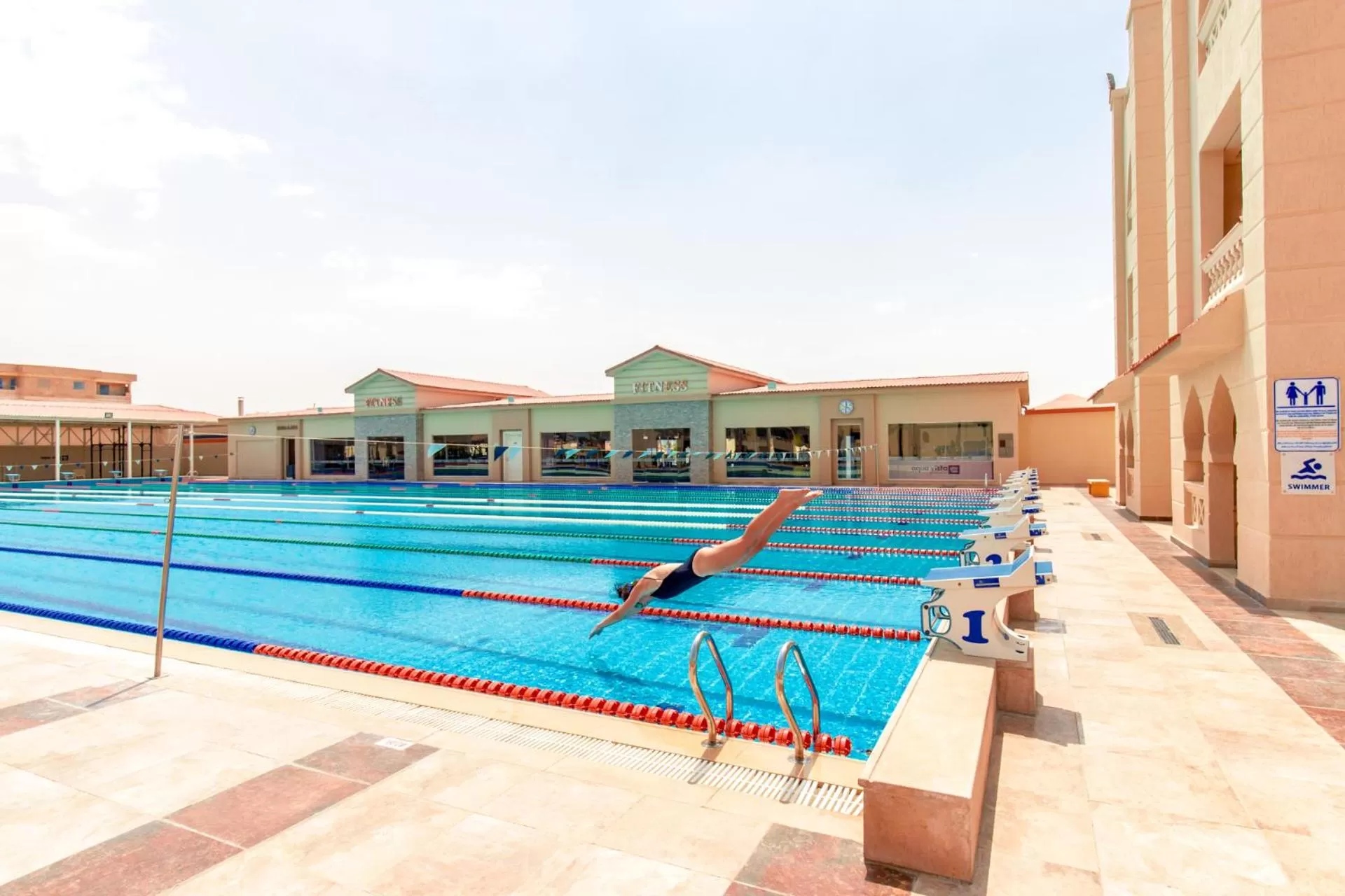 Swimming pool in Pickalbatros Aqua Vista Resort - Hurghada