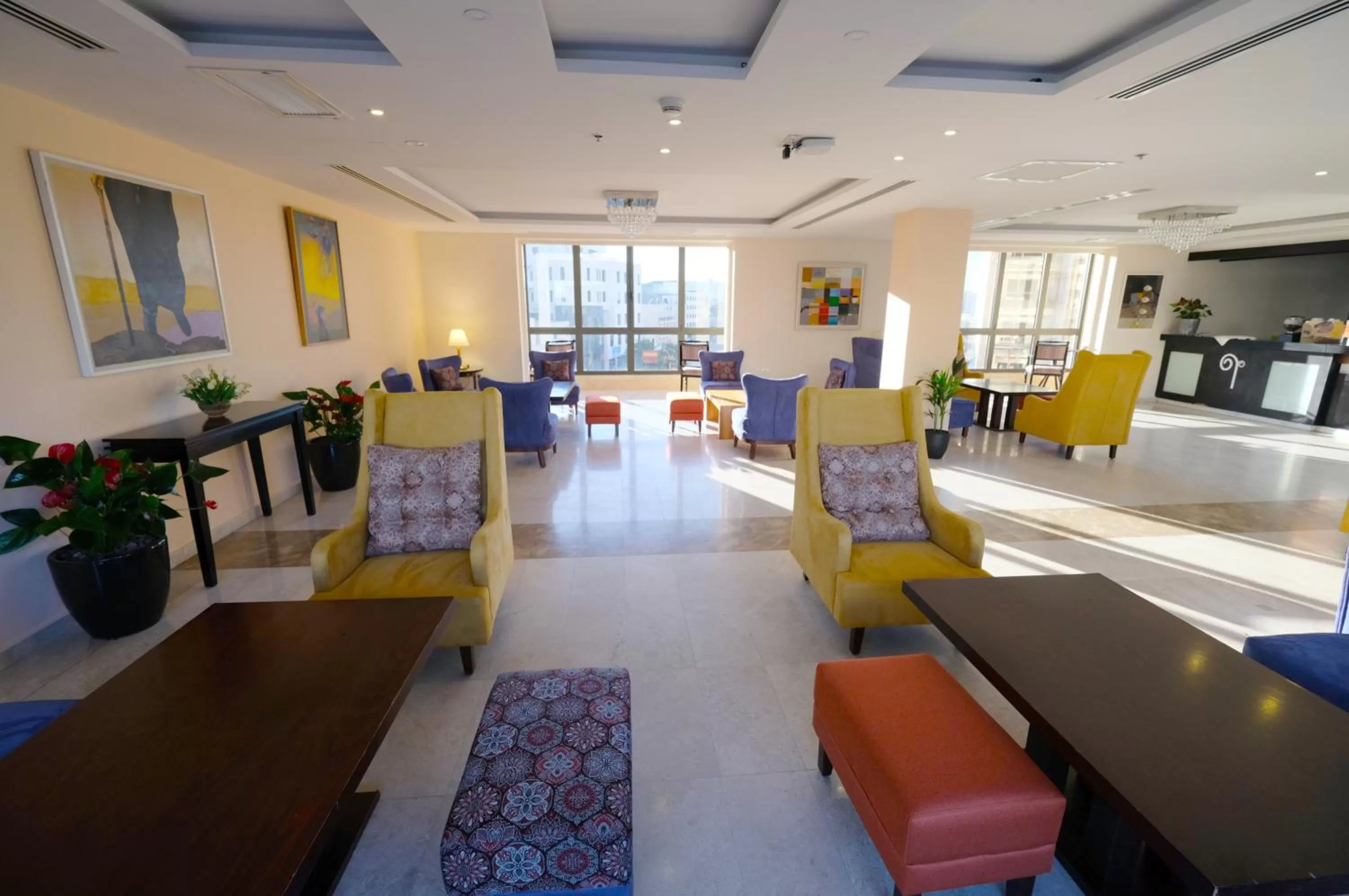 Lobby or reception in Ambassador City Hotel - Bethlehem