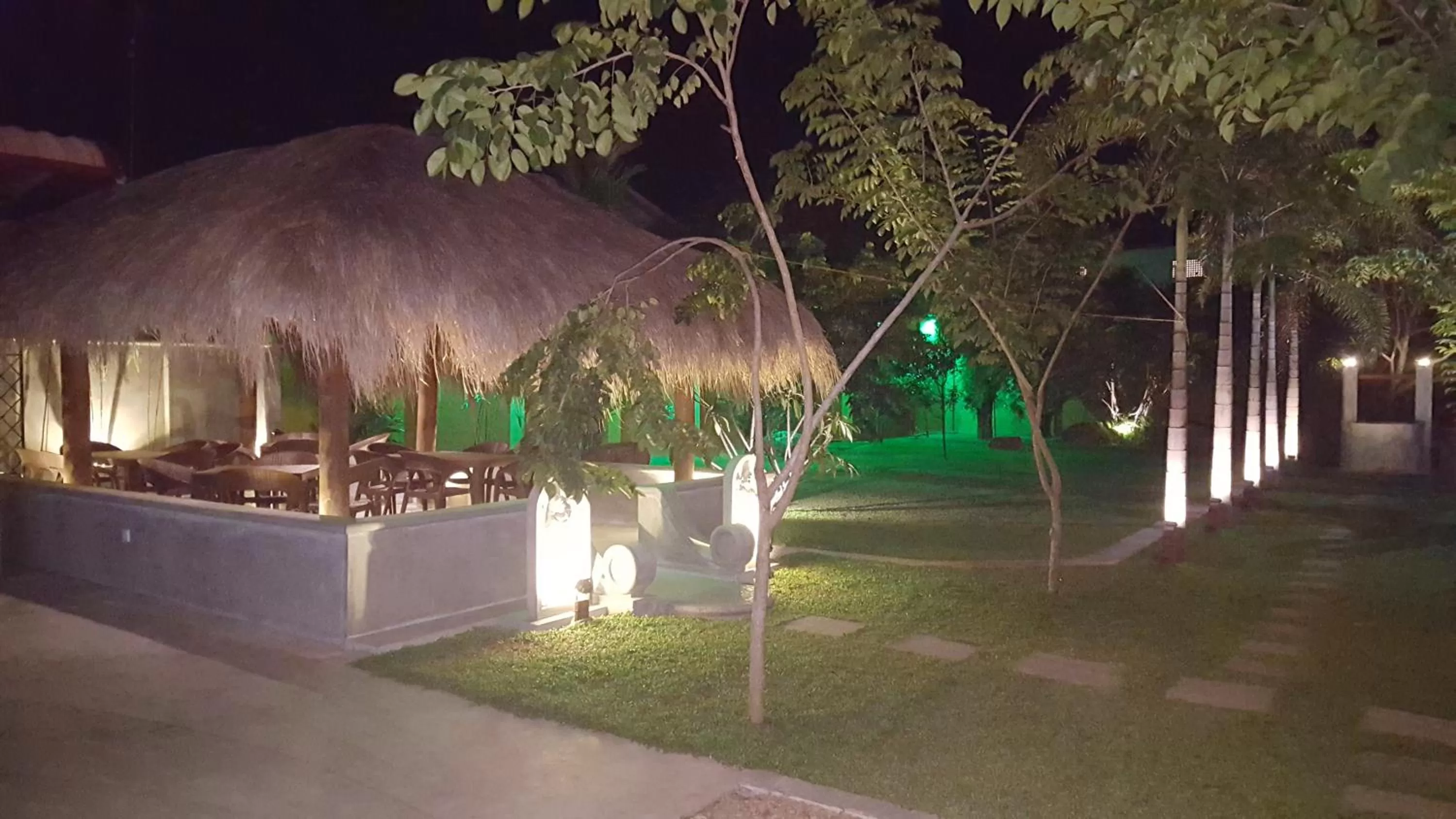 Night in Inlak Garden Hotel