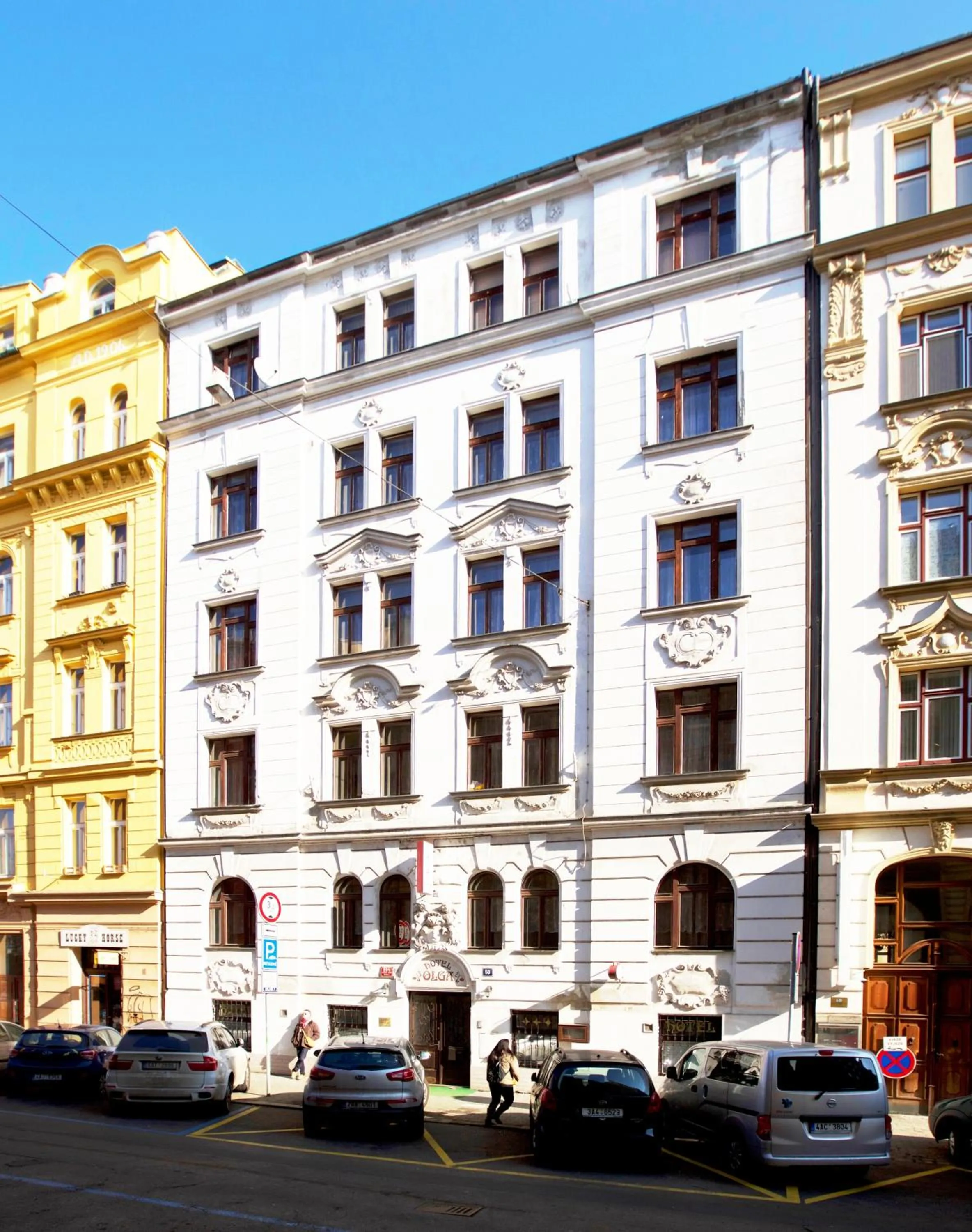 Property building in Hotel Olga