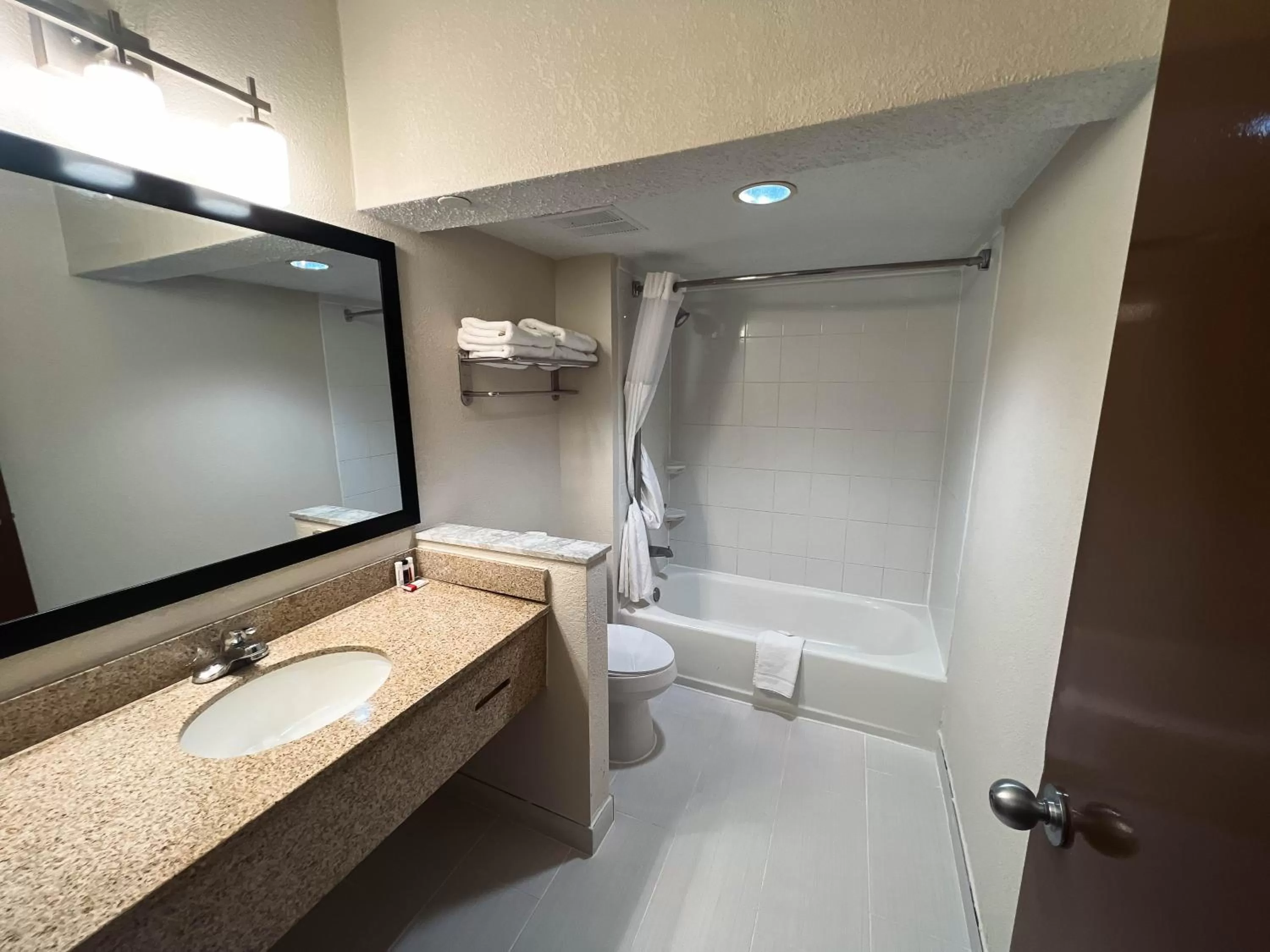 Shower in Baymont by Wyndham Greensburg