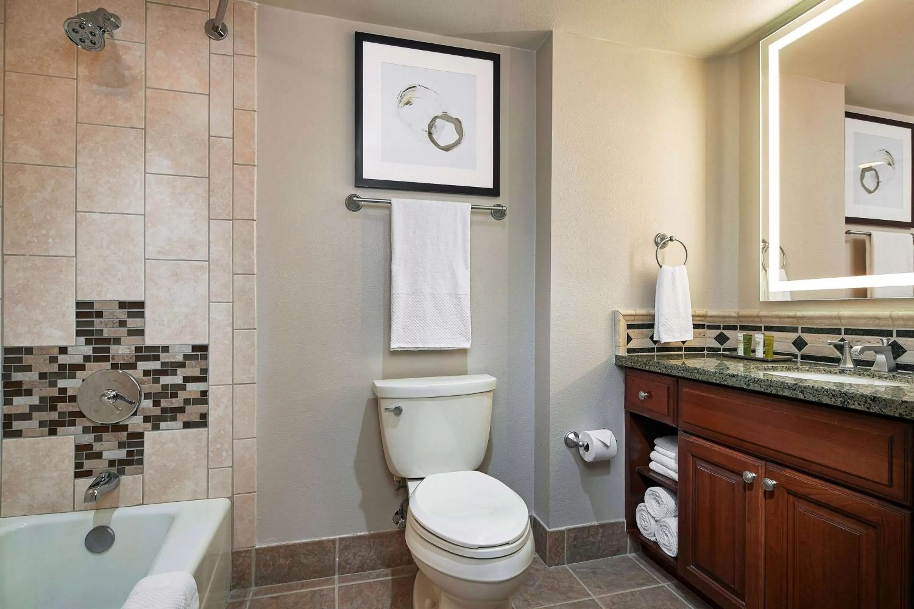 Bathroom in Hilton Grand Vacations Club on the Las Vegas Strip