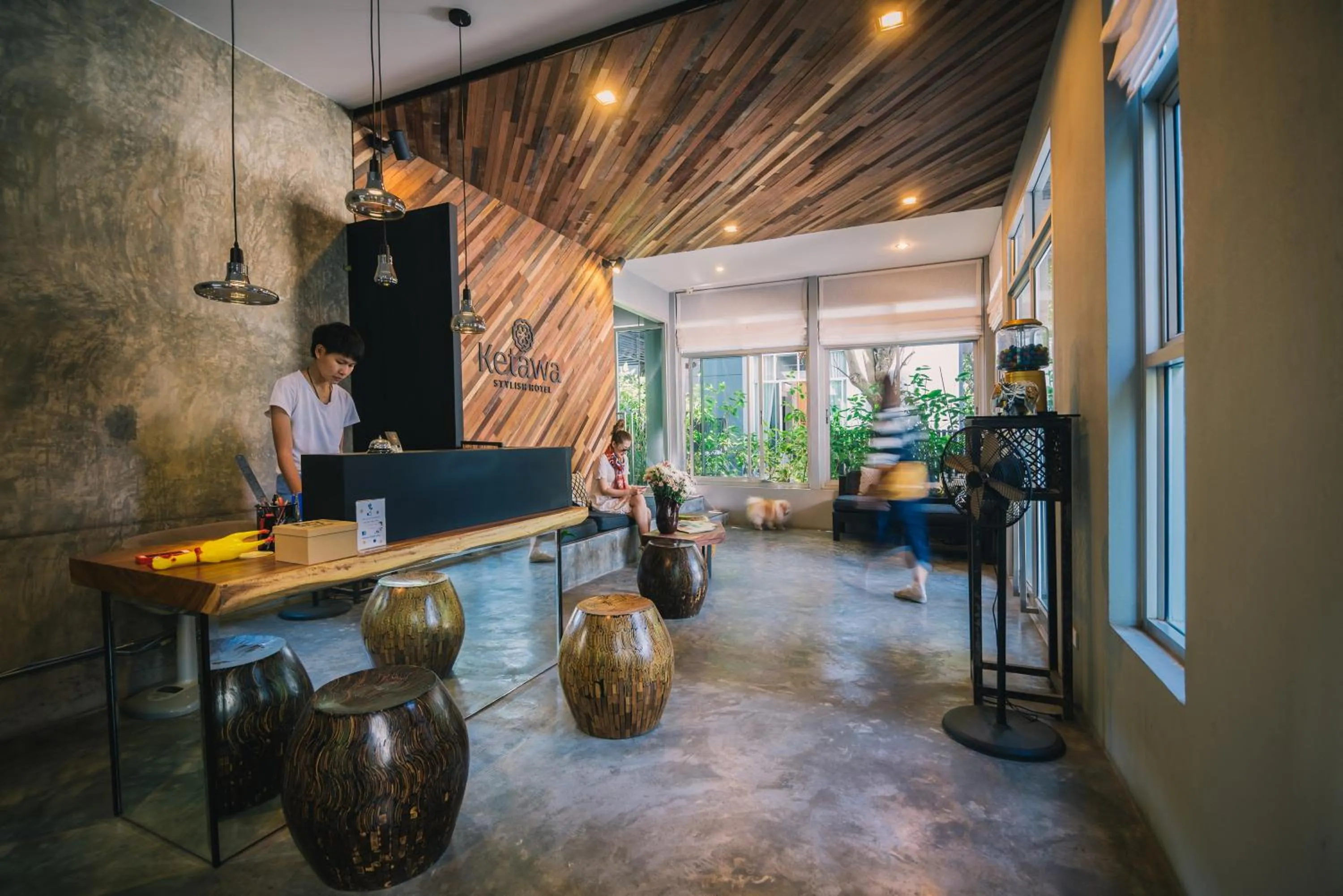 Lobby or reception in Ketawa Pet Friendly Hotel