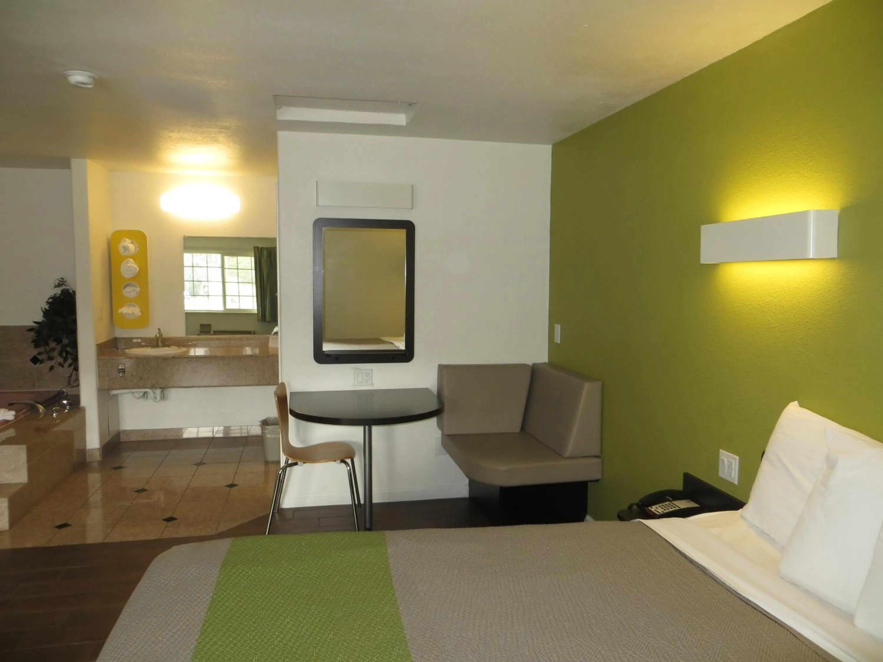 Seating area, Room Photo in Motel 6 - Downtown Monterey