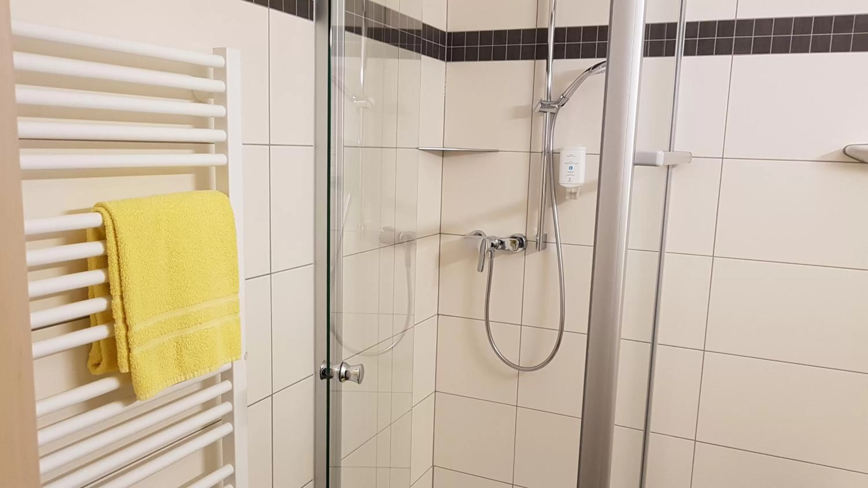 Shower in Hotel Merian Rothenburg