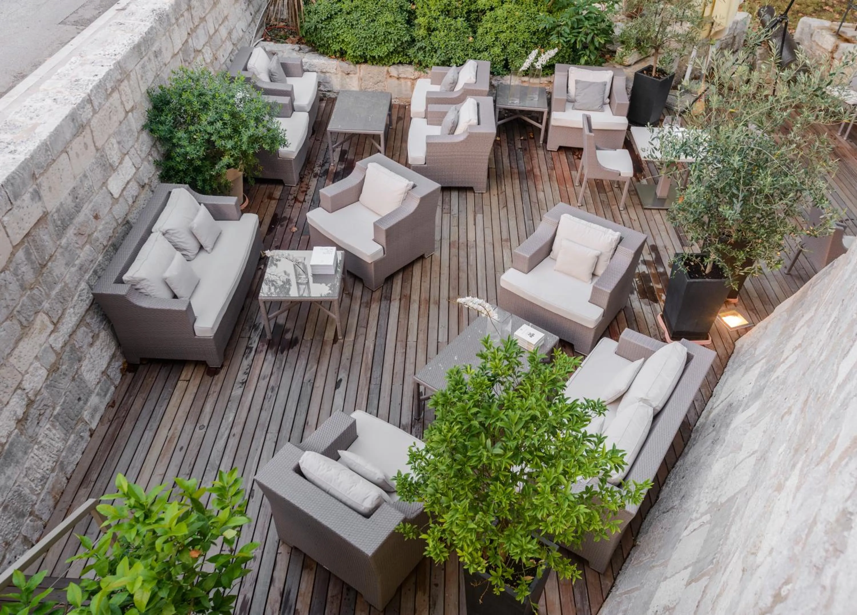 Garden in Bastion Heritage Hotel