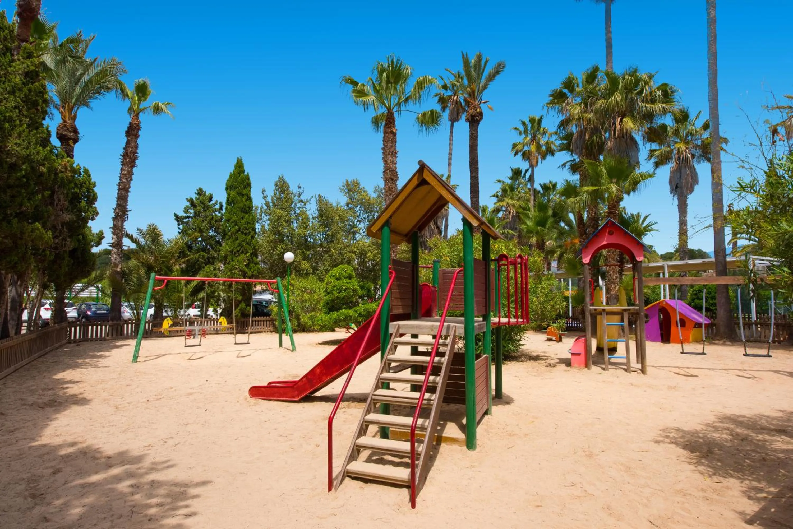 Children play ground in Hotel Cala Romántica
