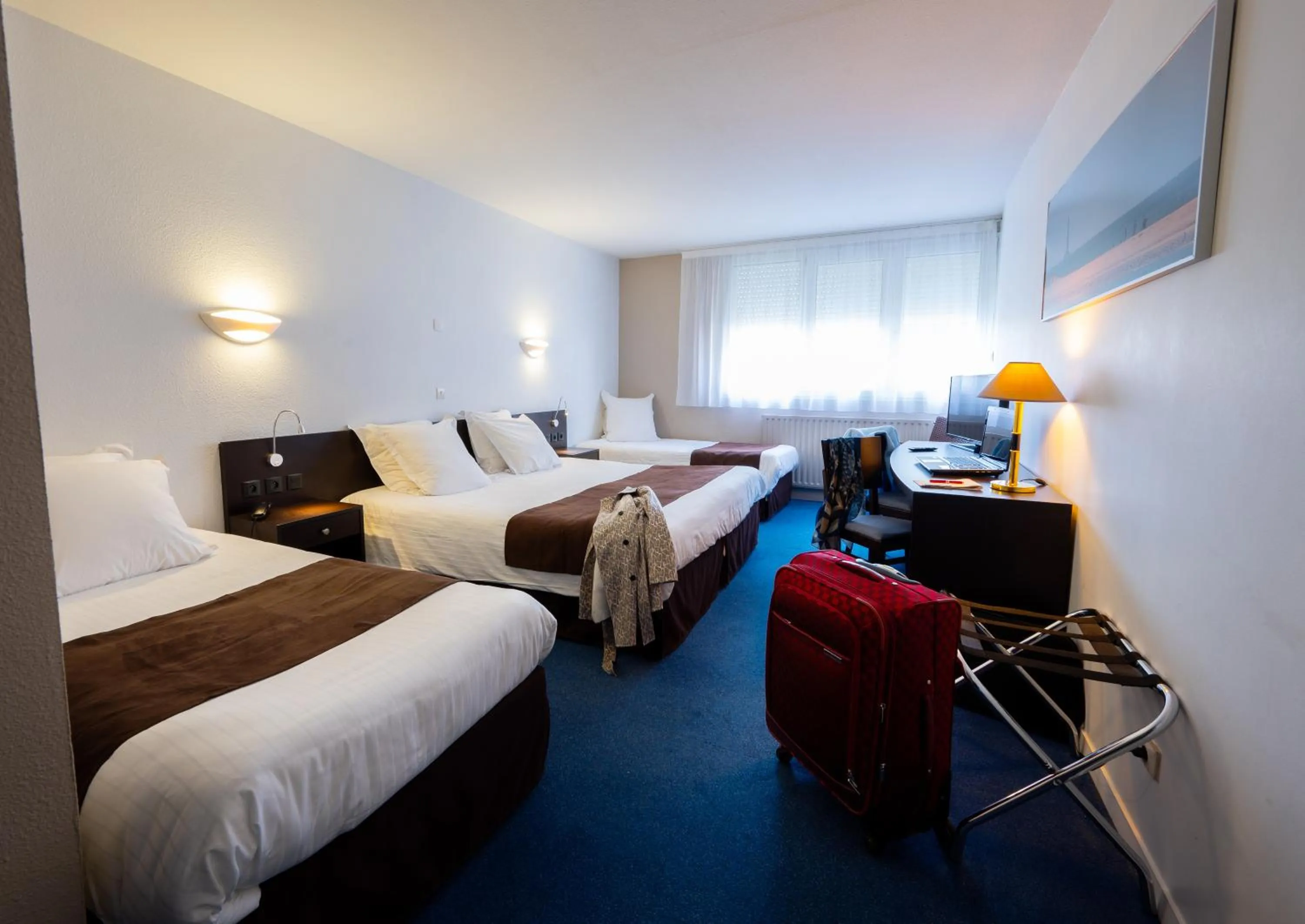 Bed in Hôtel & Restaurant des Remparts