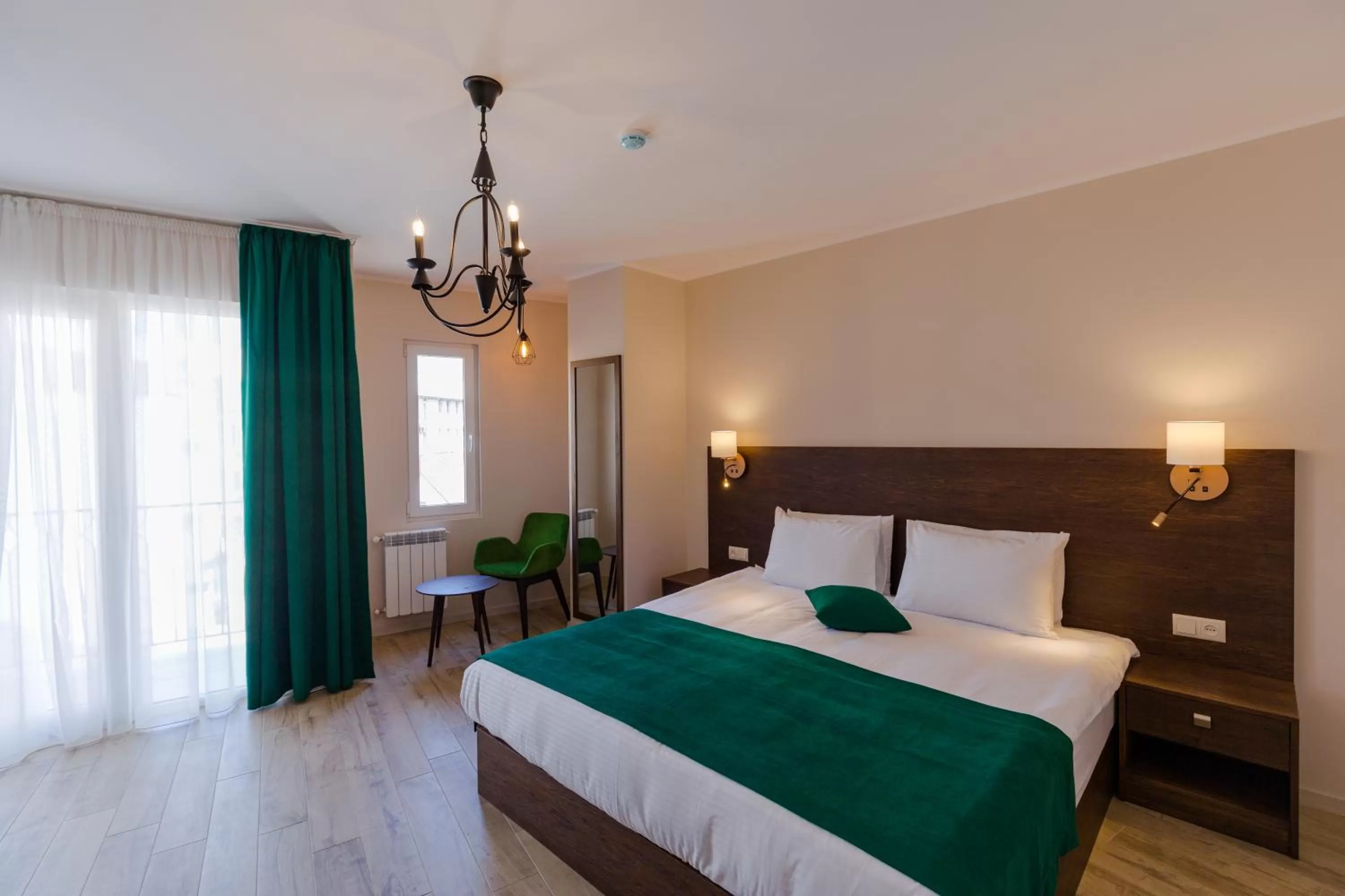 Bed in Hotel BLOOM Batumi