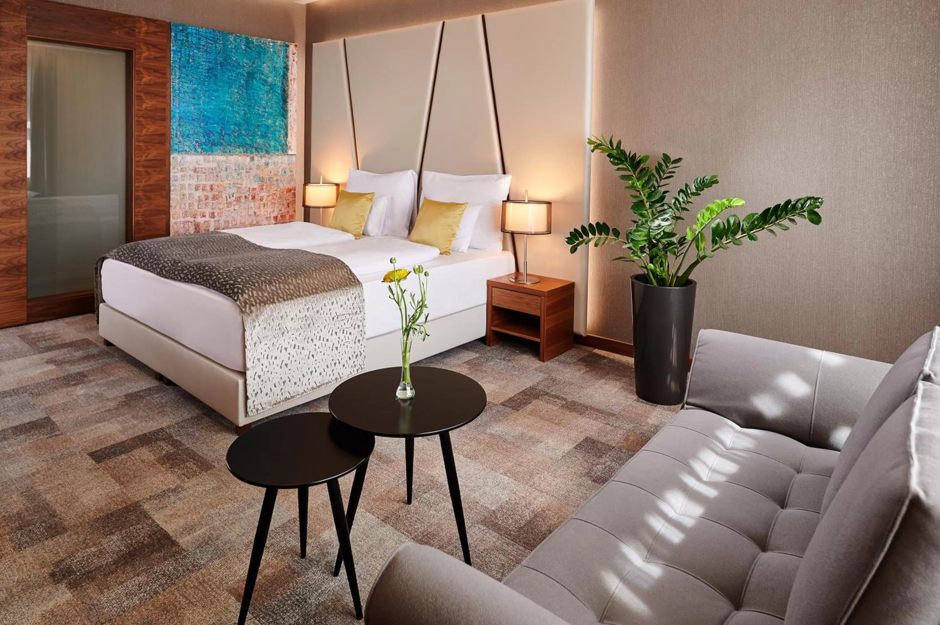 Photo of the whole room, Bed in Artis Boutique Hotel