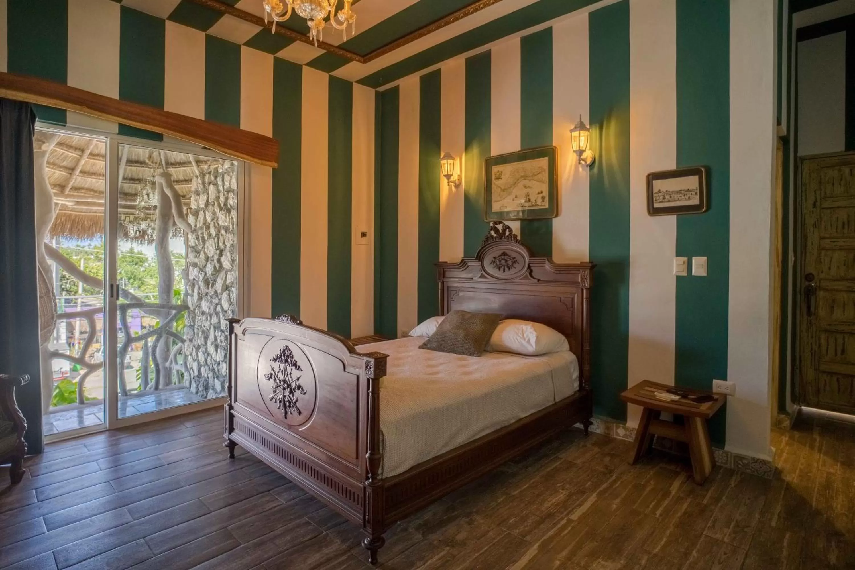 Bed in Cielito Hotel Boutique