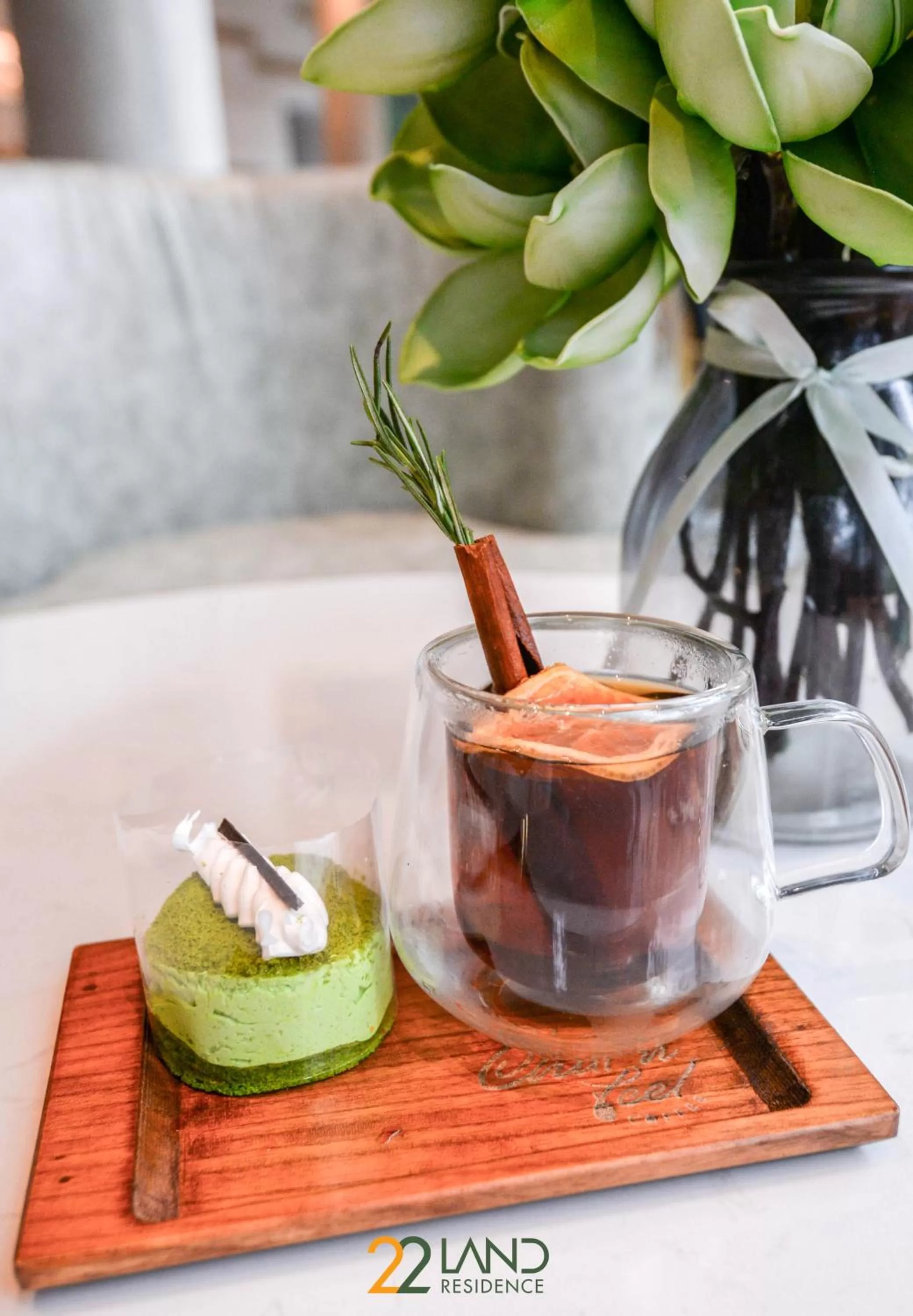 Food and drinks in 22Land Hotel & Residence