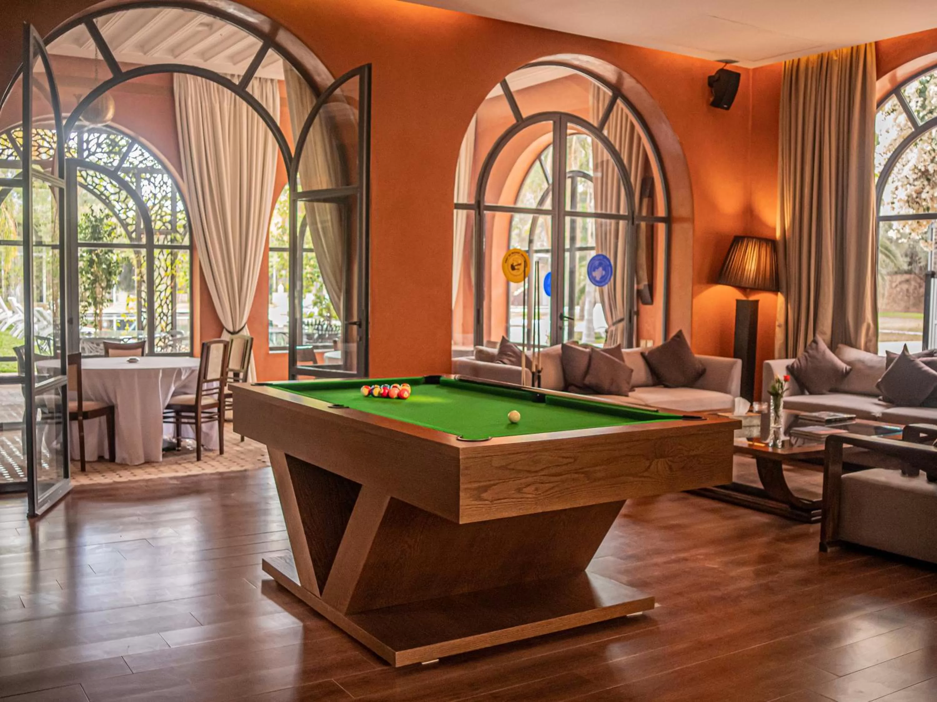 Billiard in Palais Mirage d'Atlas, Suites de Luxe & Spa