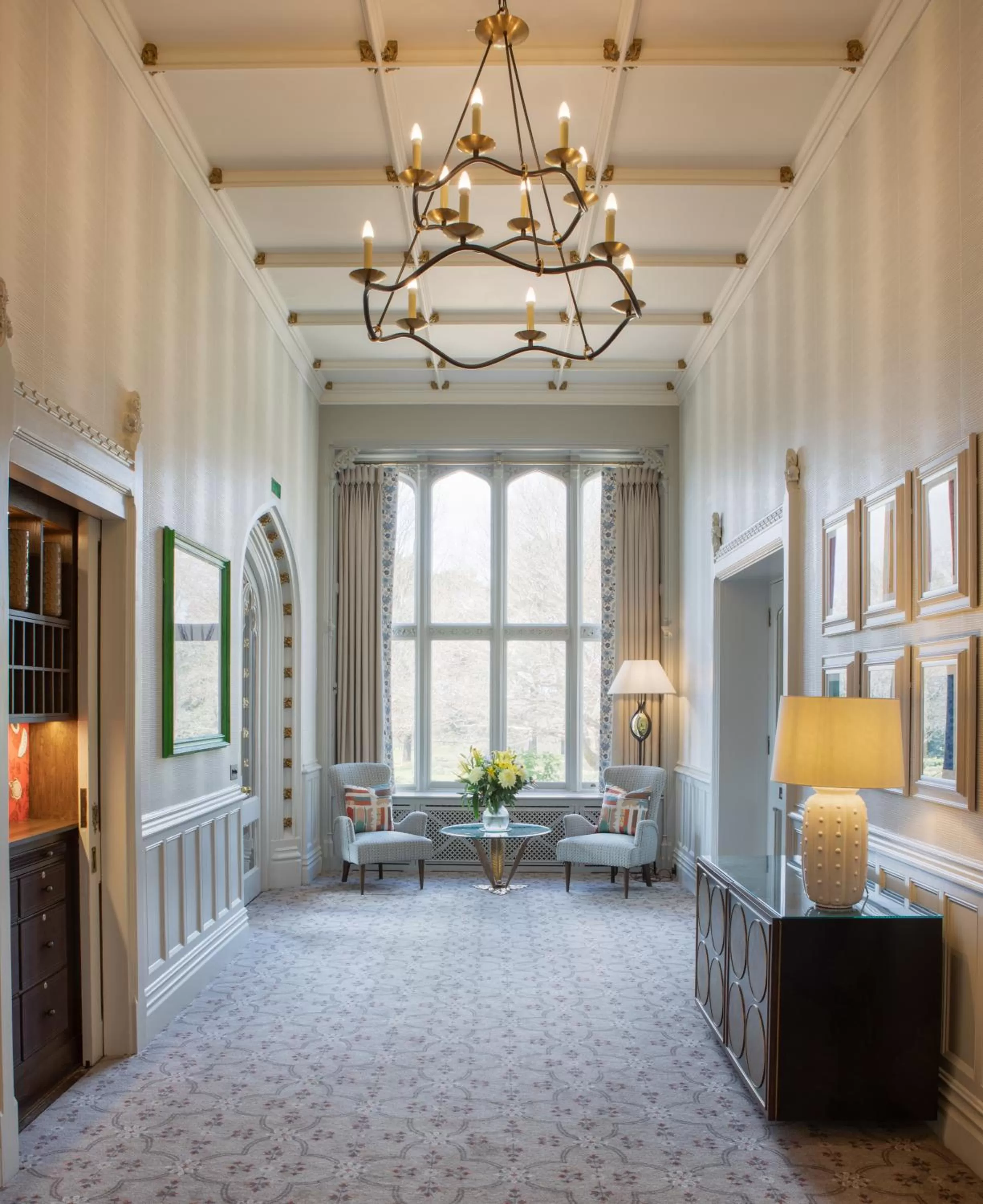 Lobby or reception in Horsted Place Hotel