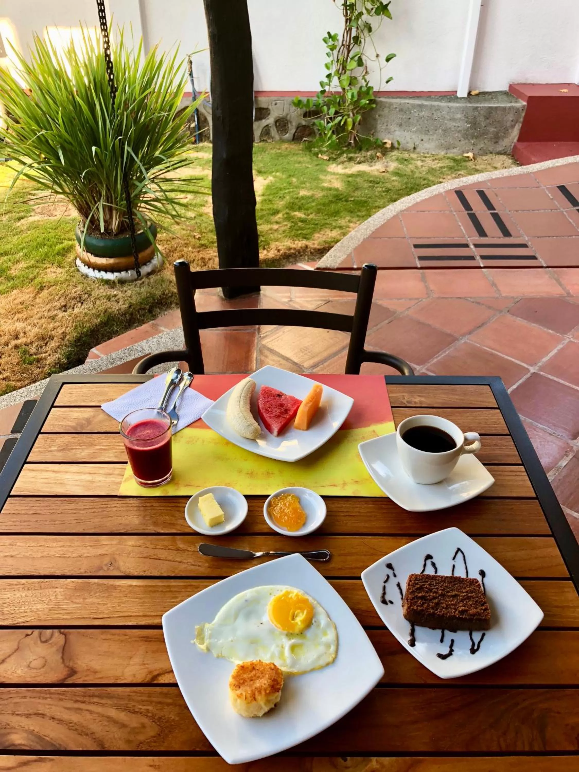 Breakfast in Hotel Galapagos Suites B&B