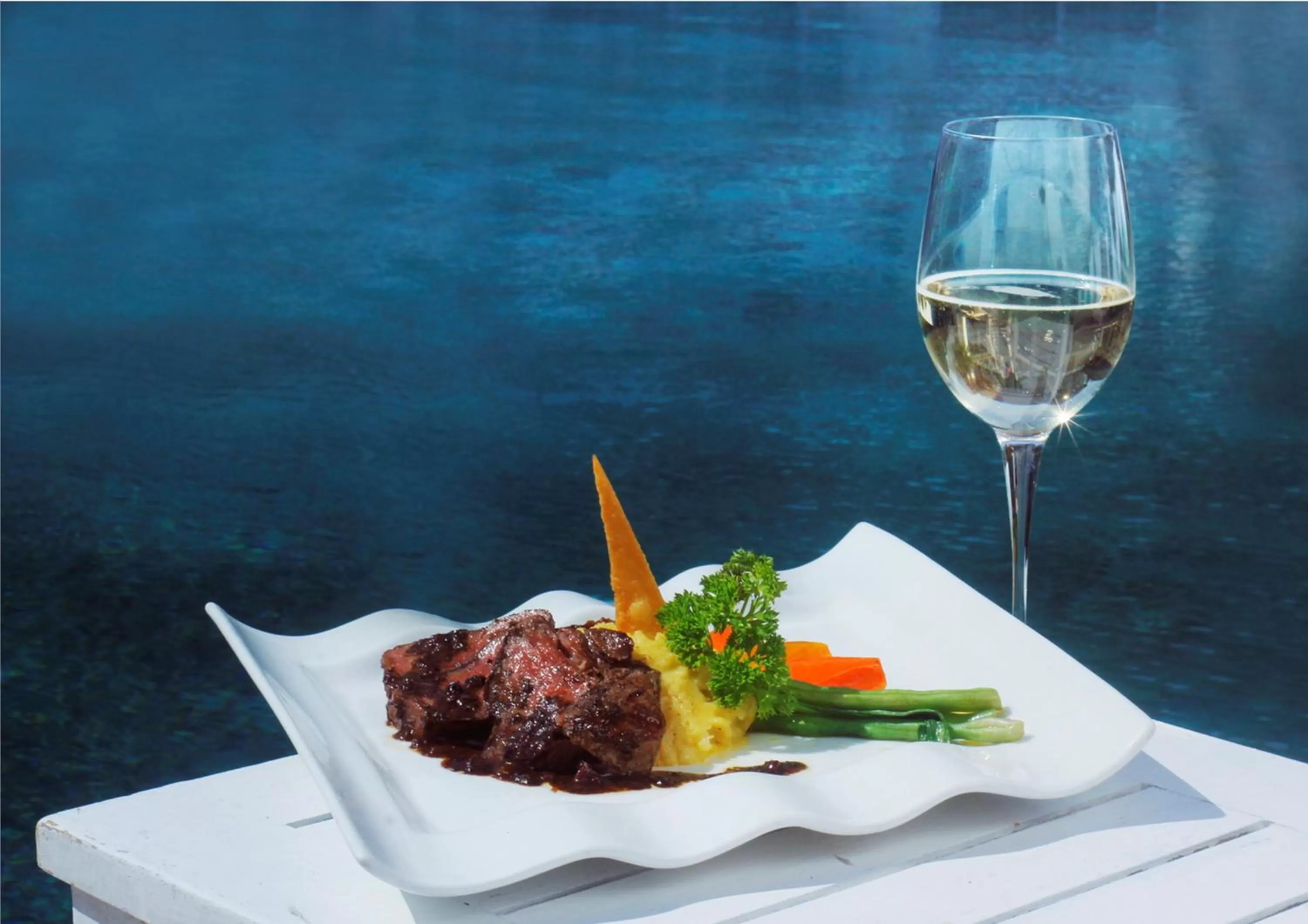 Lunch in The Trawangan Resort