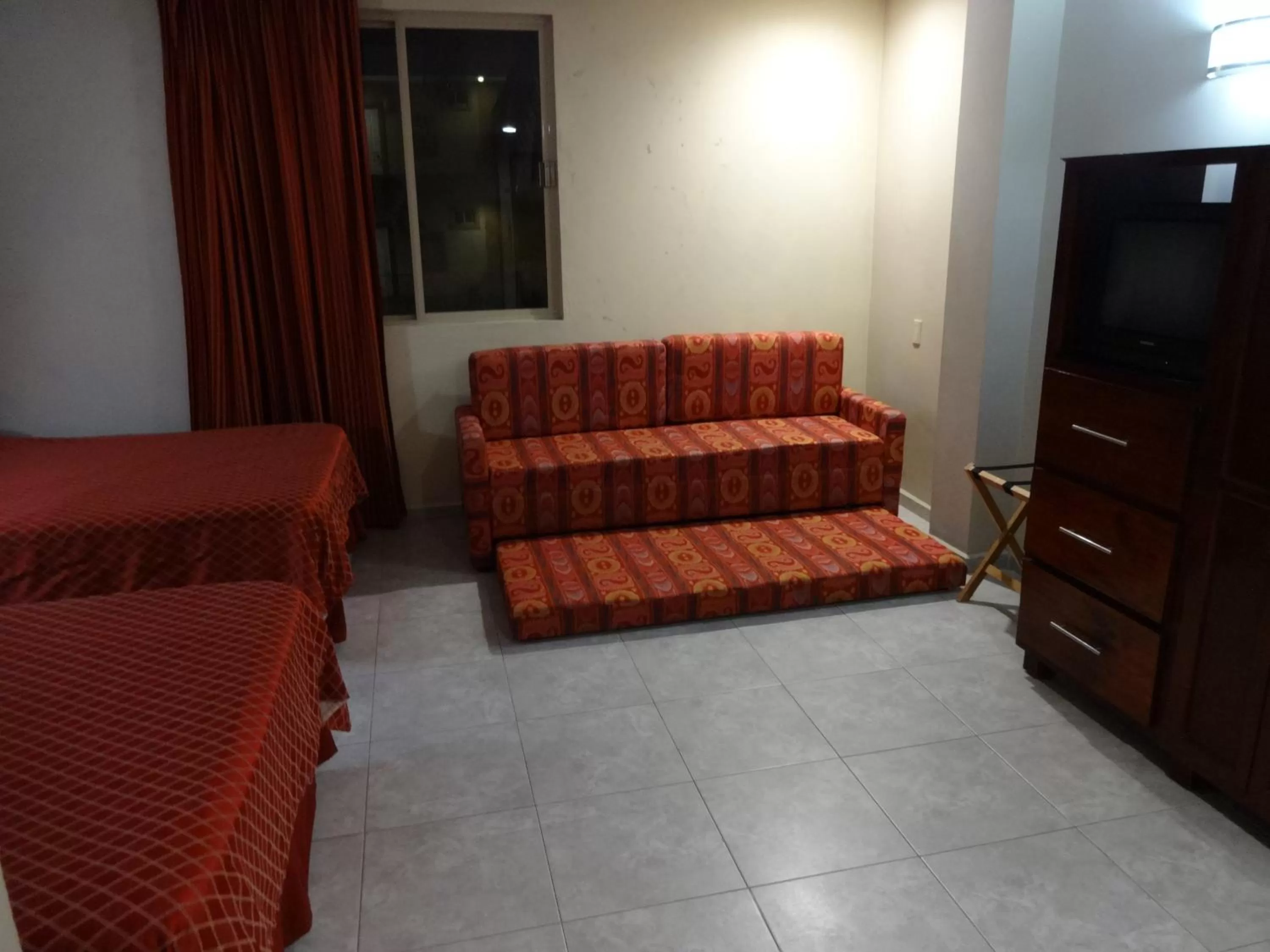 Bed in Hotel Mediterraneo