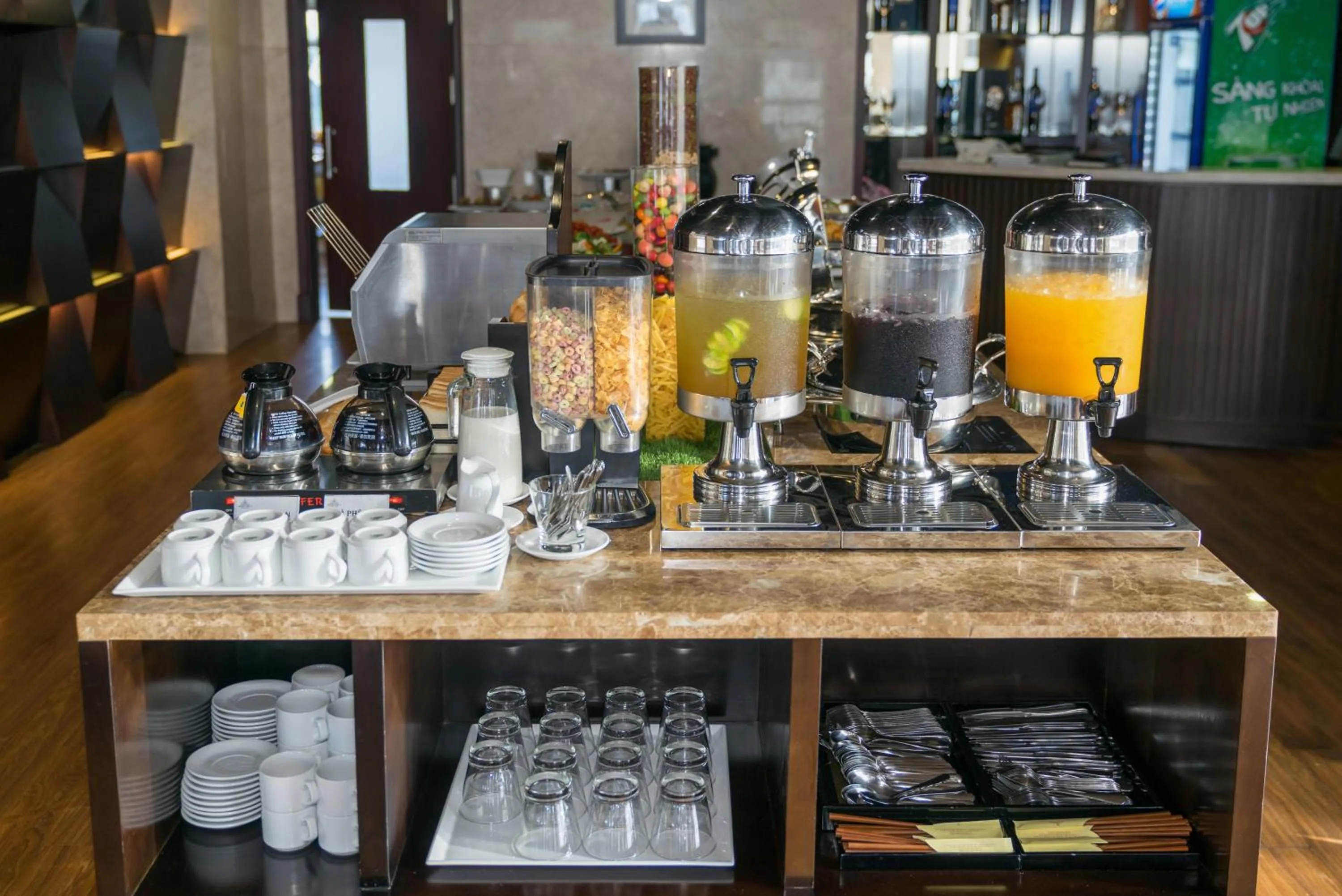 Buffet breakfast in Nhat Ha Maison Hotel formerly Nhat Ha 1 Hotel