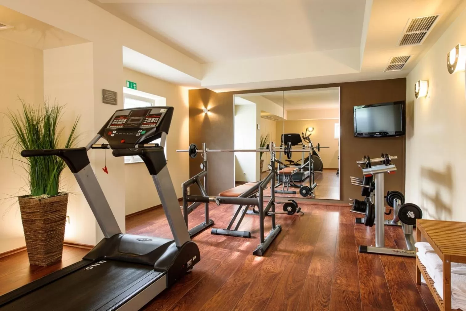 Fitness centre/facilities in Mercure Hotel Schweinfurt Maininsel