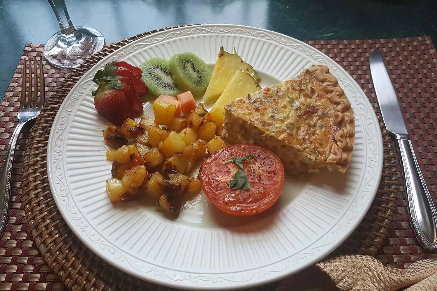 Breakfast in Green Palm Inn