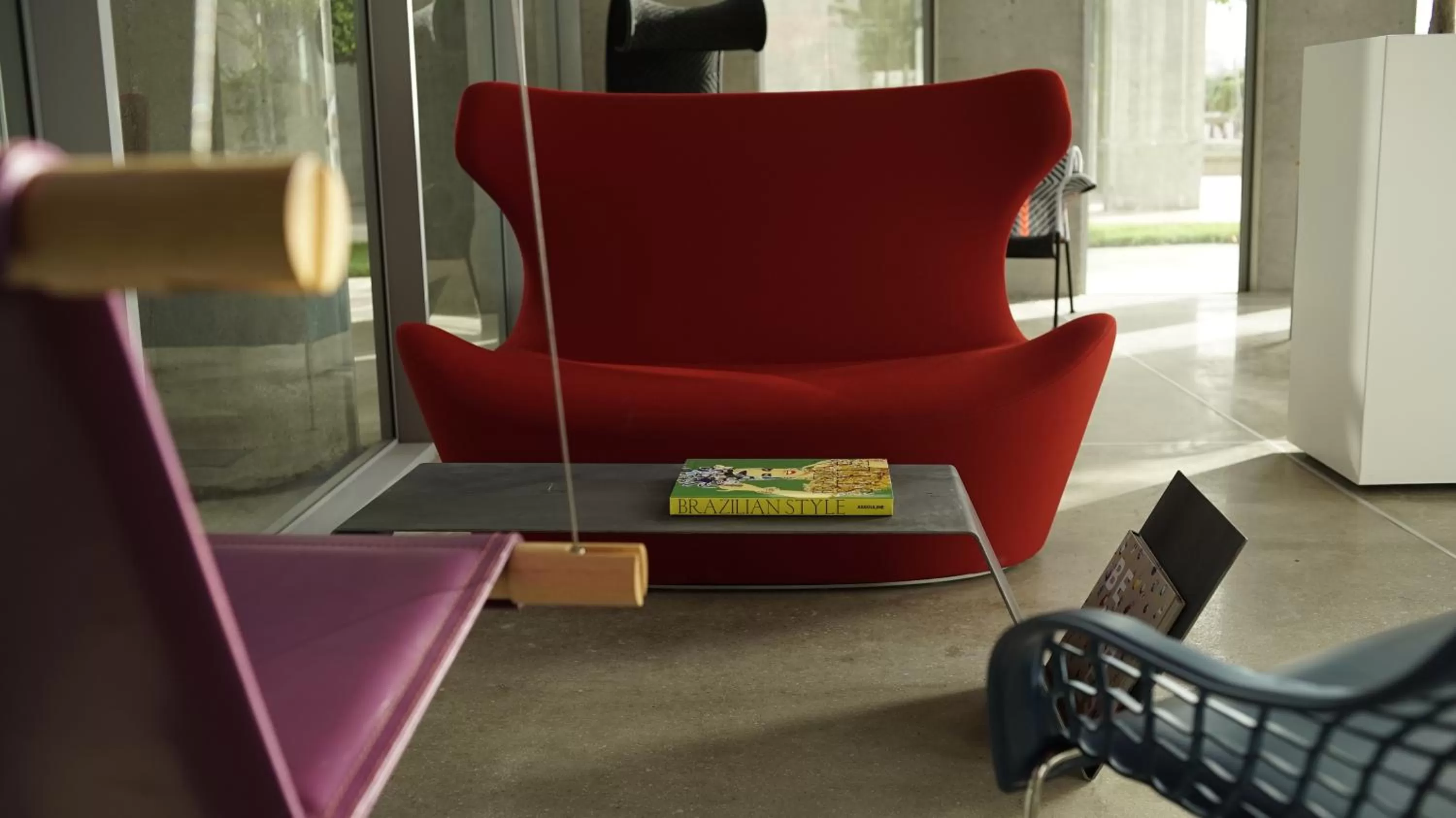 Seating area in Bossa Nova Beirut Hotel