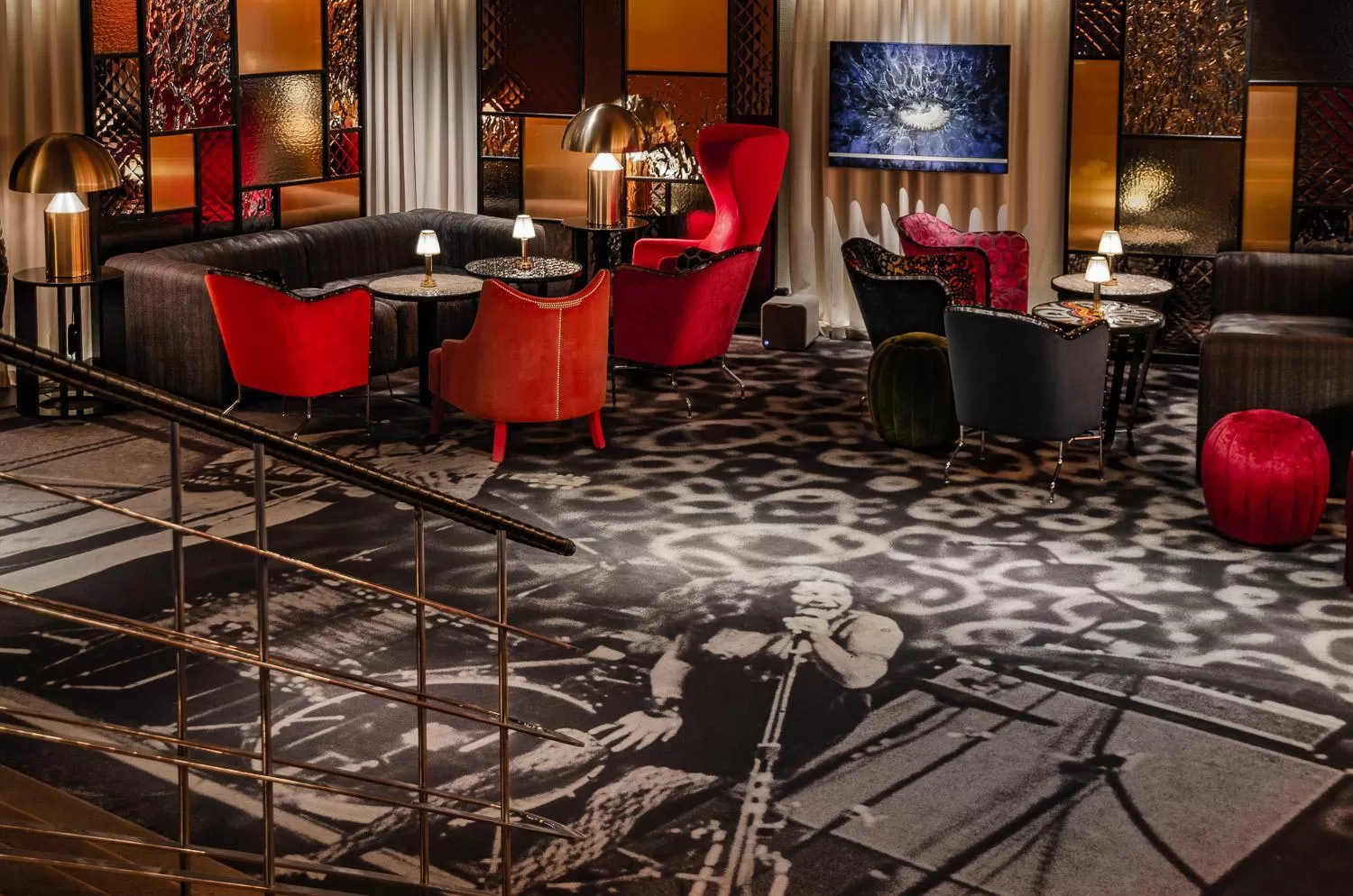 Lounge or bar in Hotel Rival