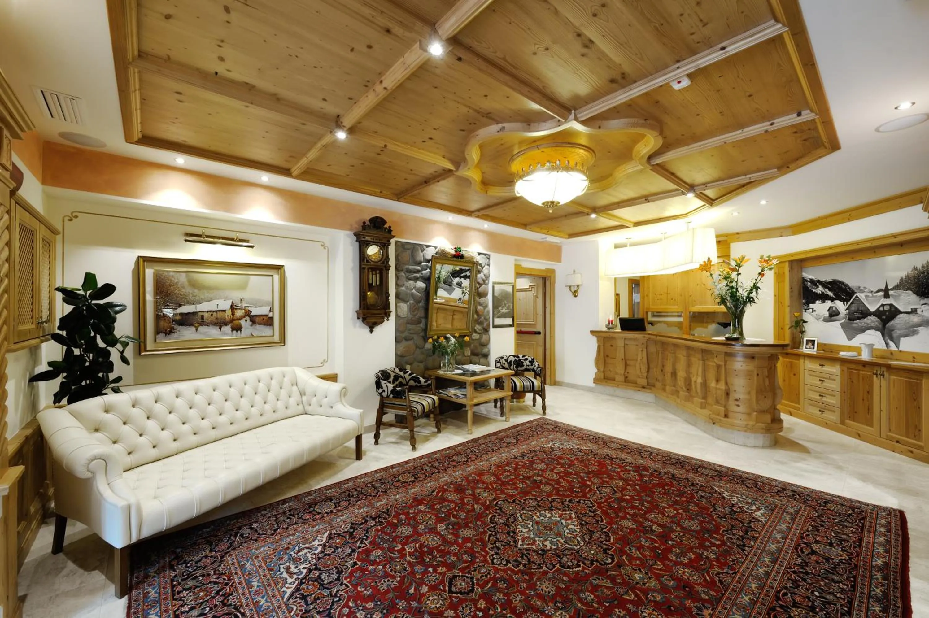 Lobby or reception in Boutique Hotel Diana