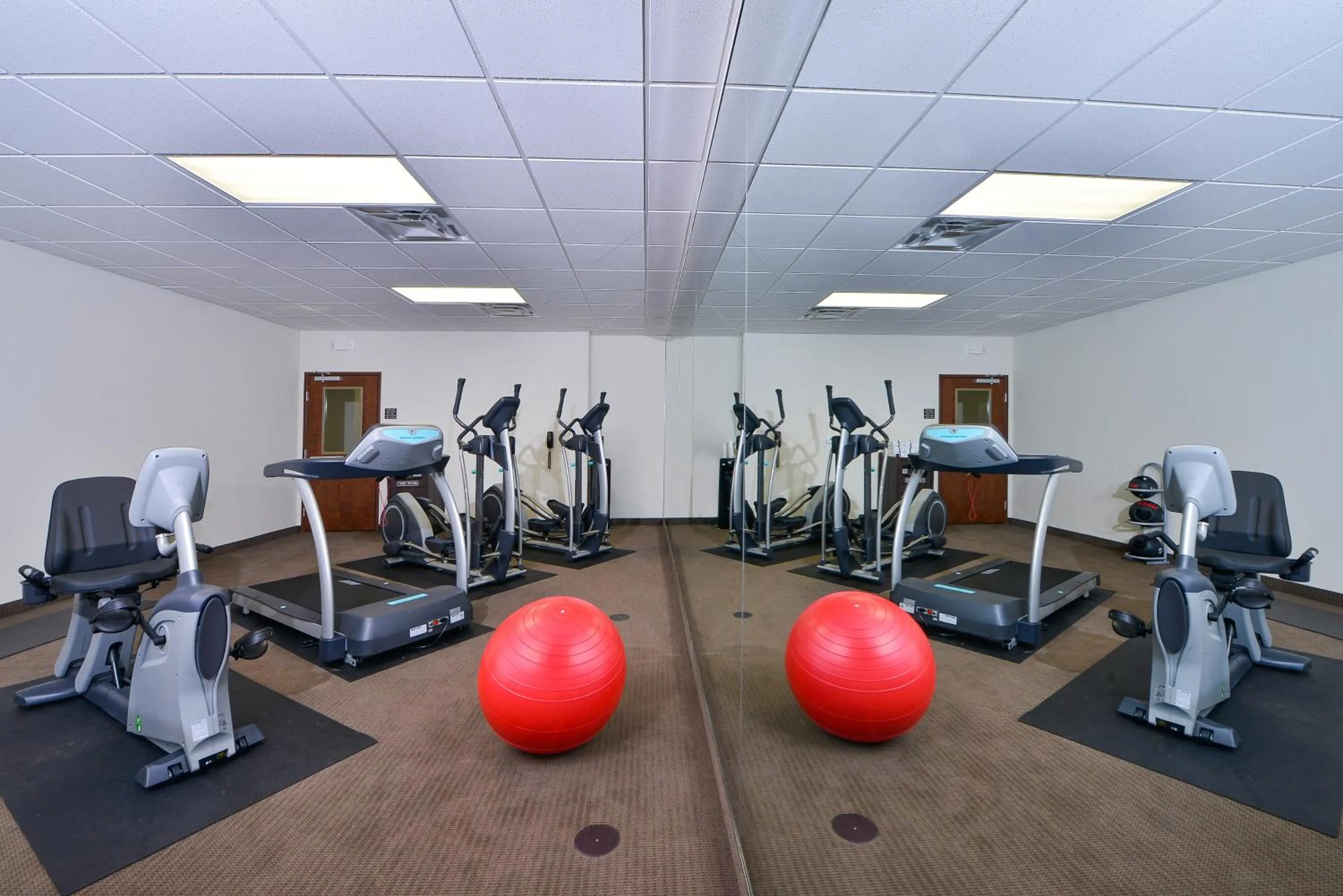 Fitness centre/facilities in Sleep Inn & Suites Austin – Tech Center