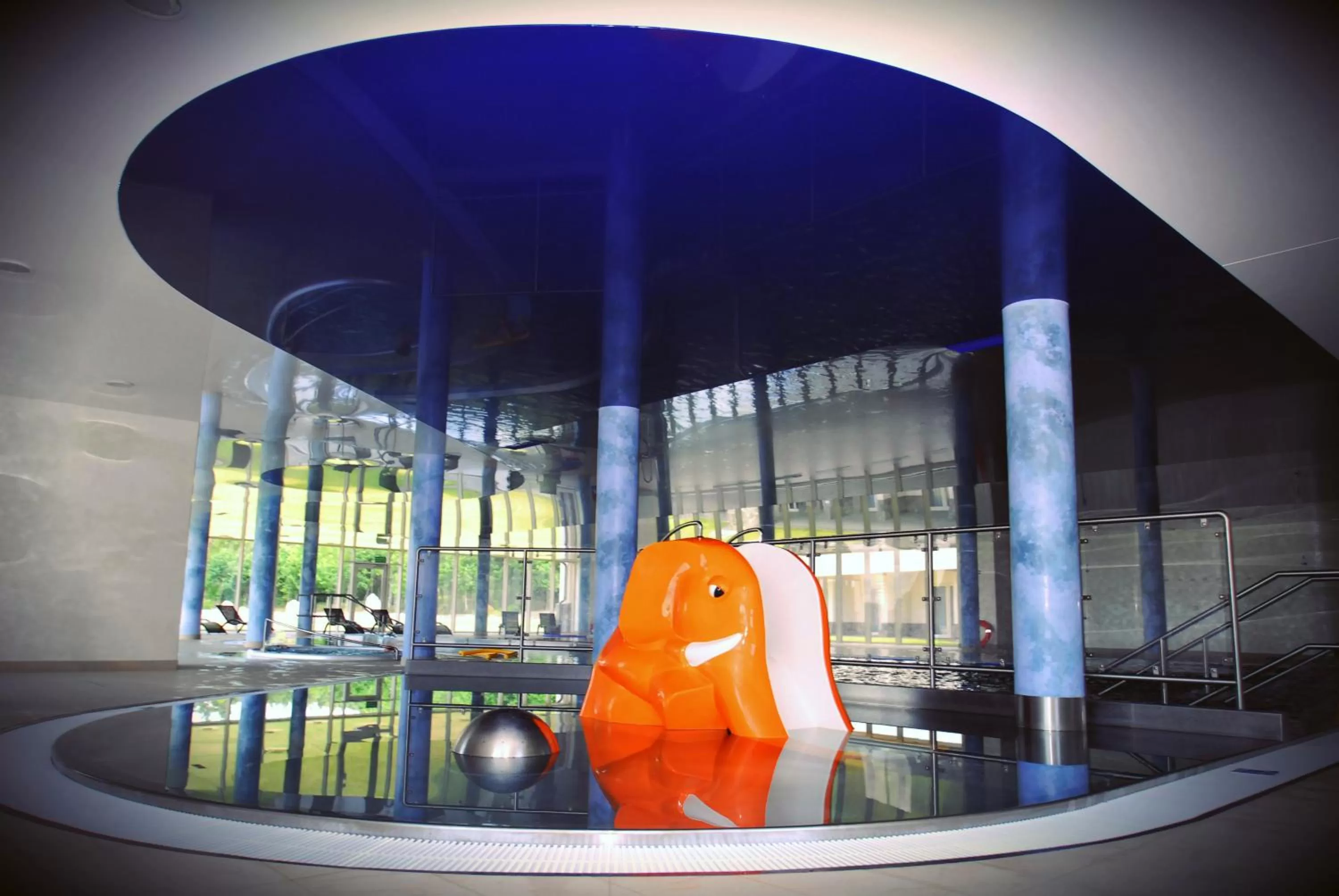 Aqua park in Hotel Kiston