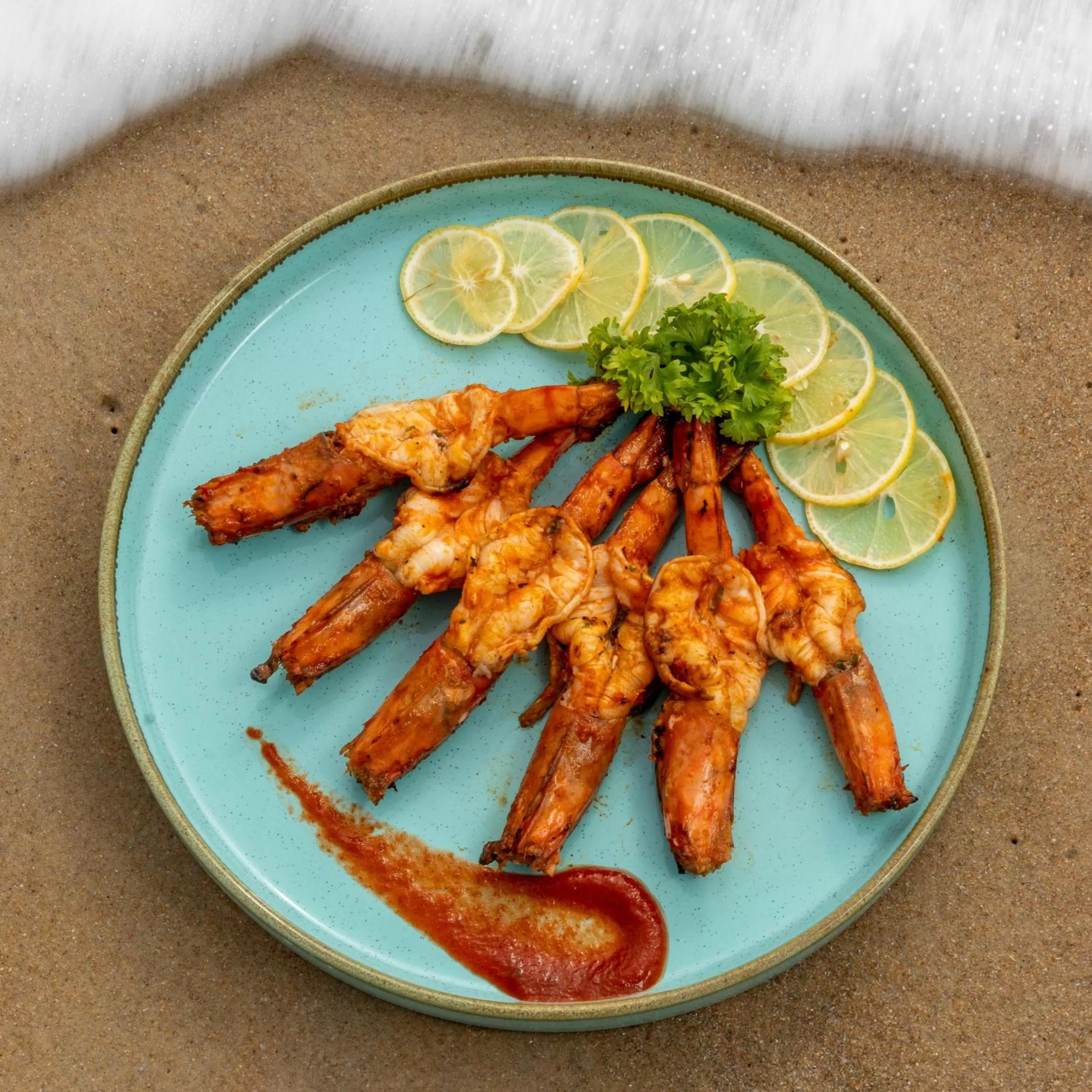 Food and drinks in C Roque Beach Resort