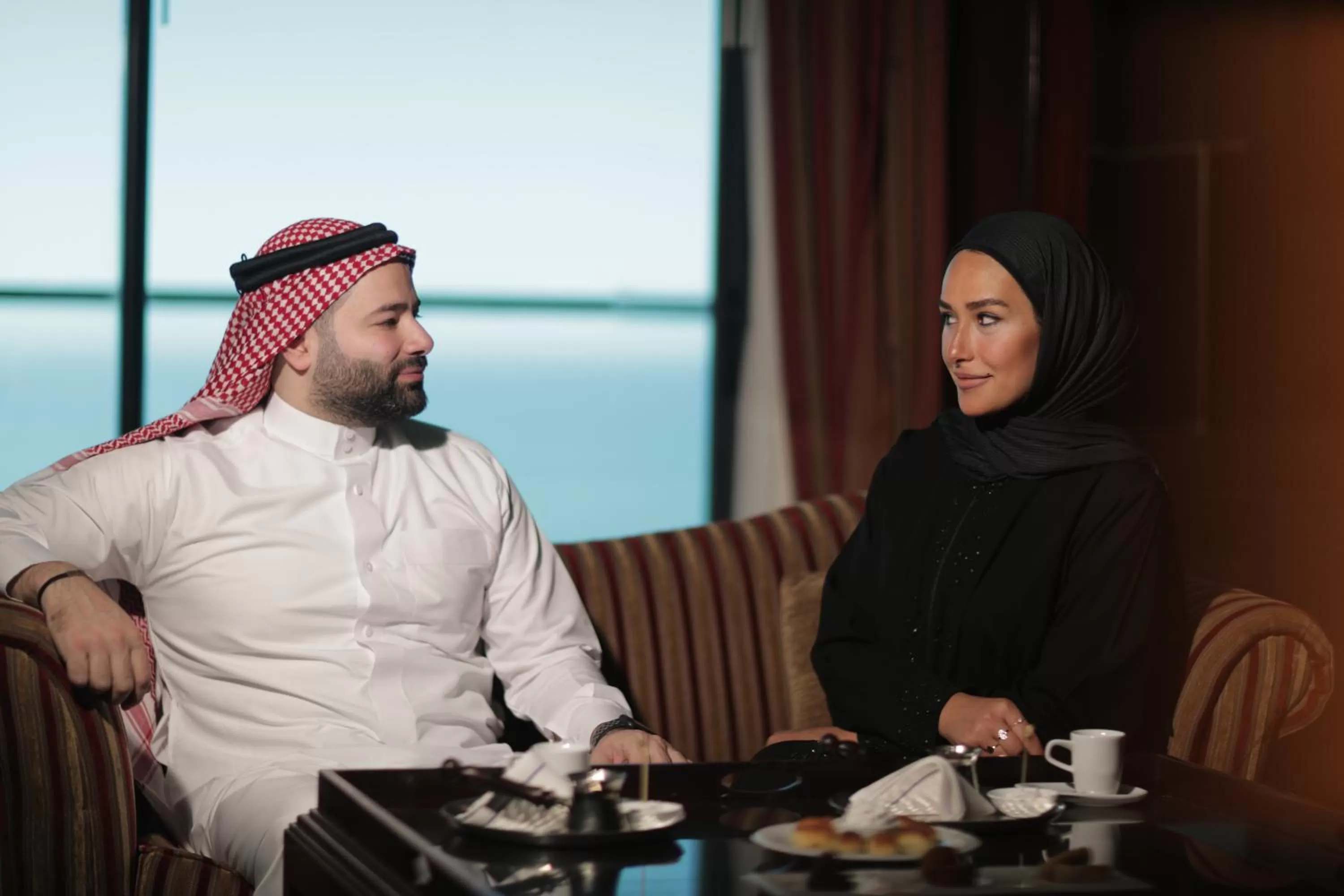 People in Raouche Arjaan by Rotana