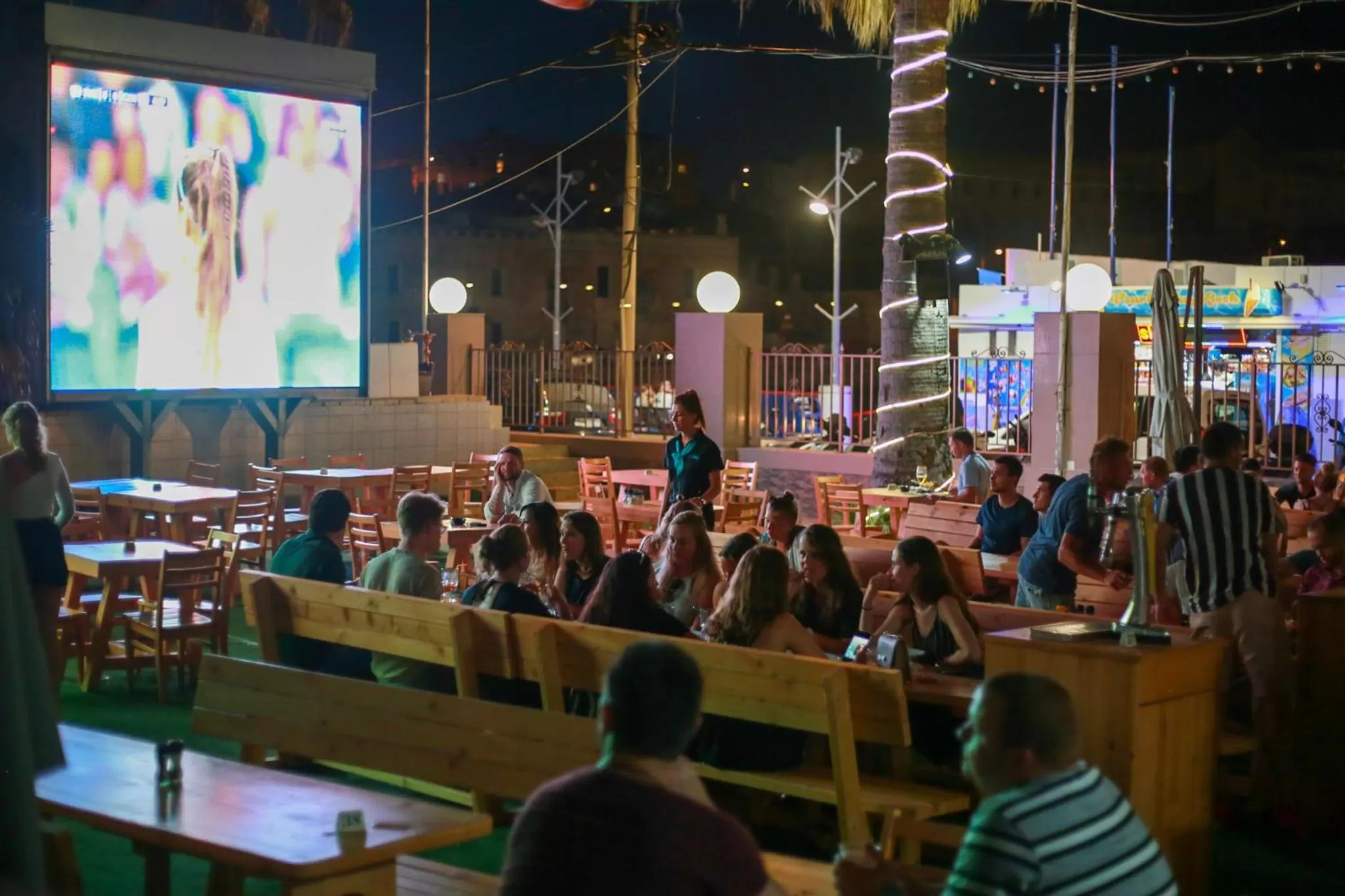 People in Beach Garden Hotel