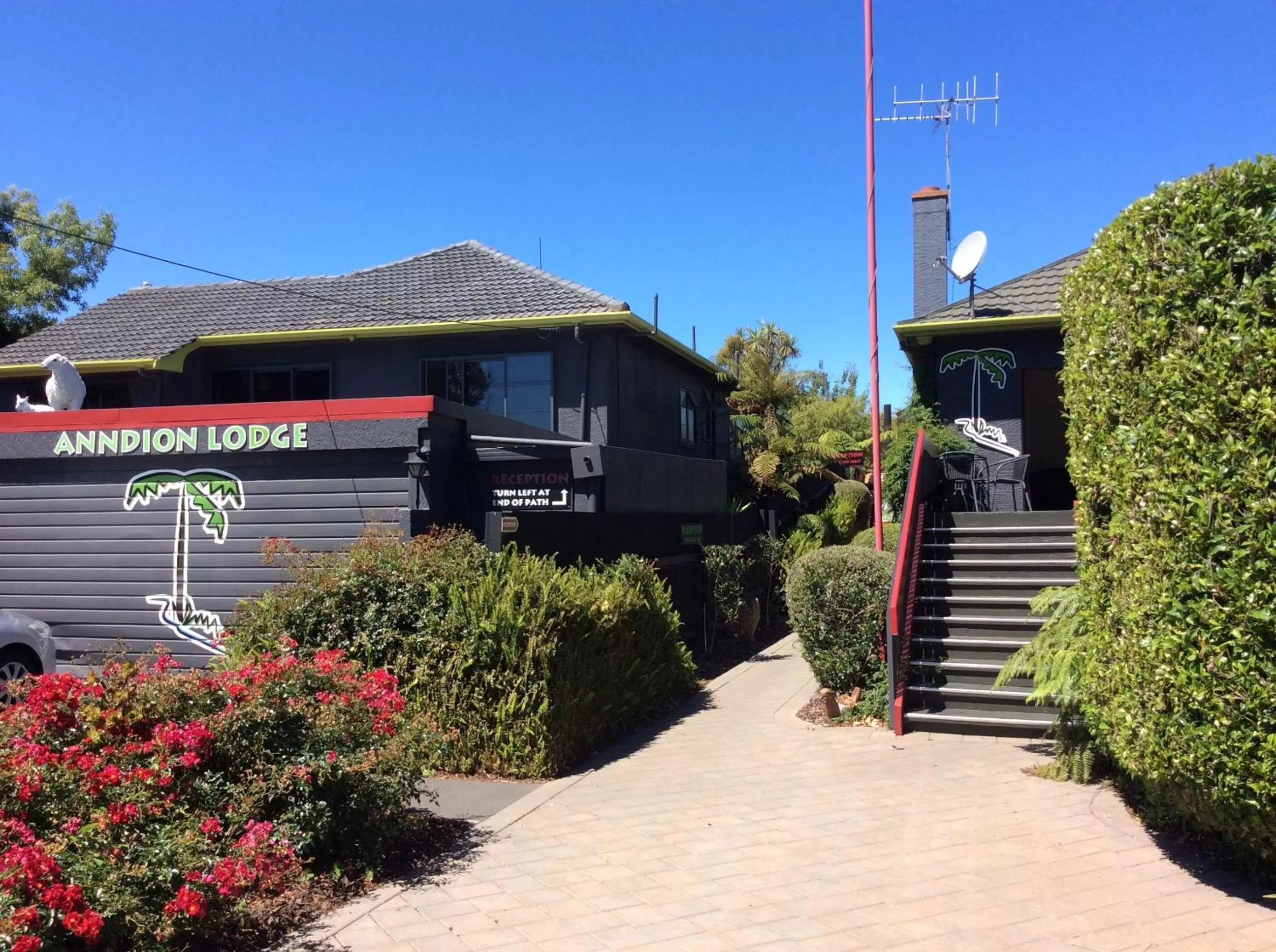 Facade/entrance, Property Building in Anndion Motel