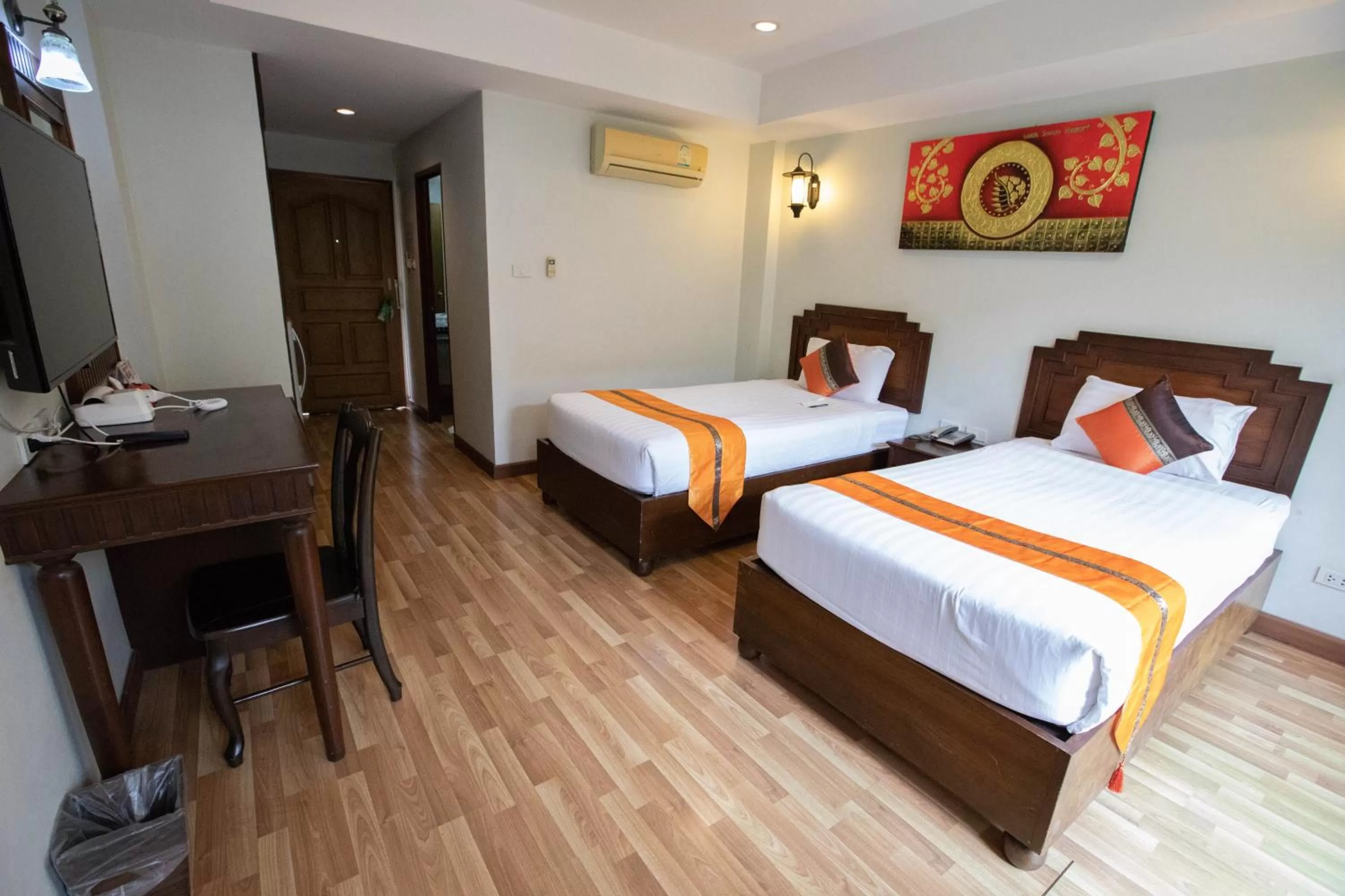 Bedroom, Bed in Luckswan Resort Chiang Rai - SHA Extra Plus