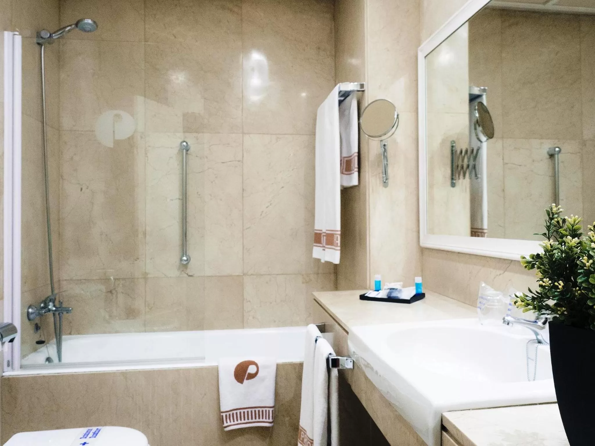 Bathroom in Hotel Pasarela