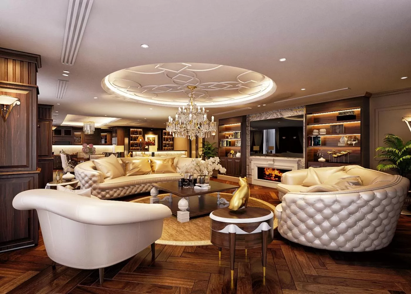 Living room in Wyndham Garden Hanoi