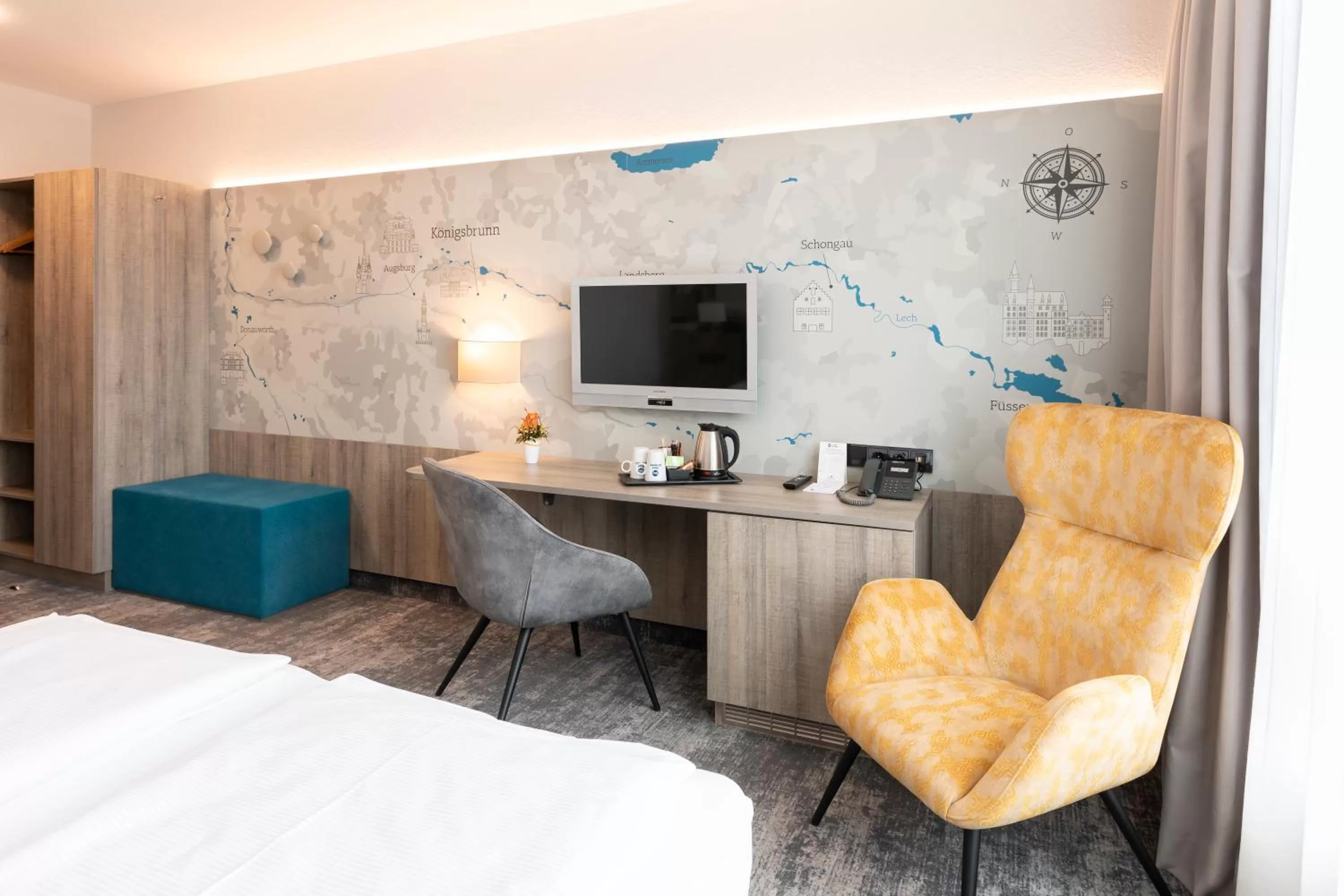 Photo of the whole room, Bed in Best Western Hotel am Europaplatz