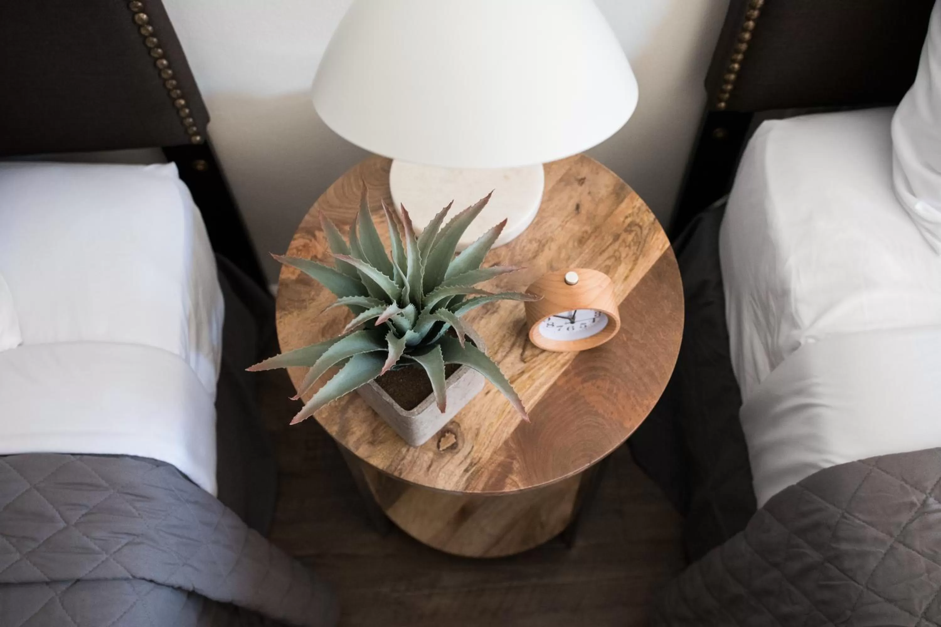 Bed in The Carriage House at Strasburg