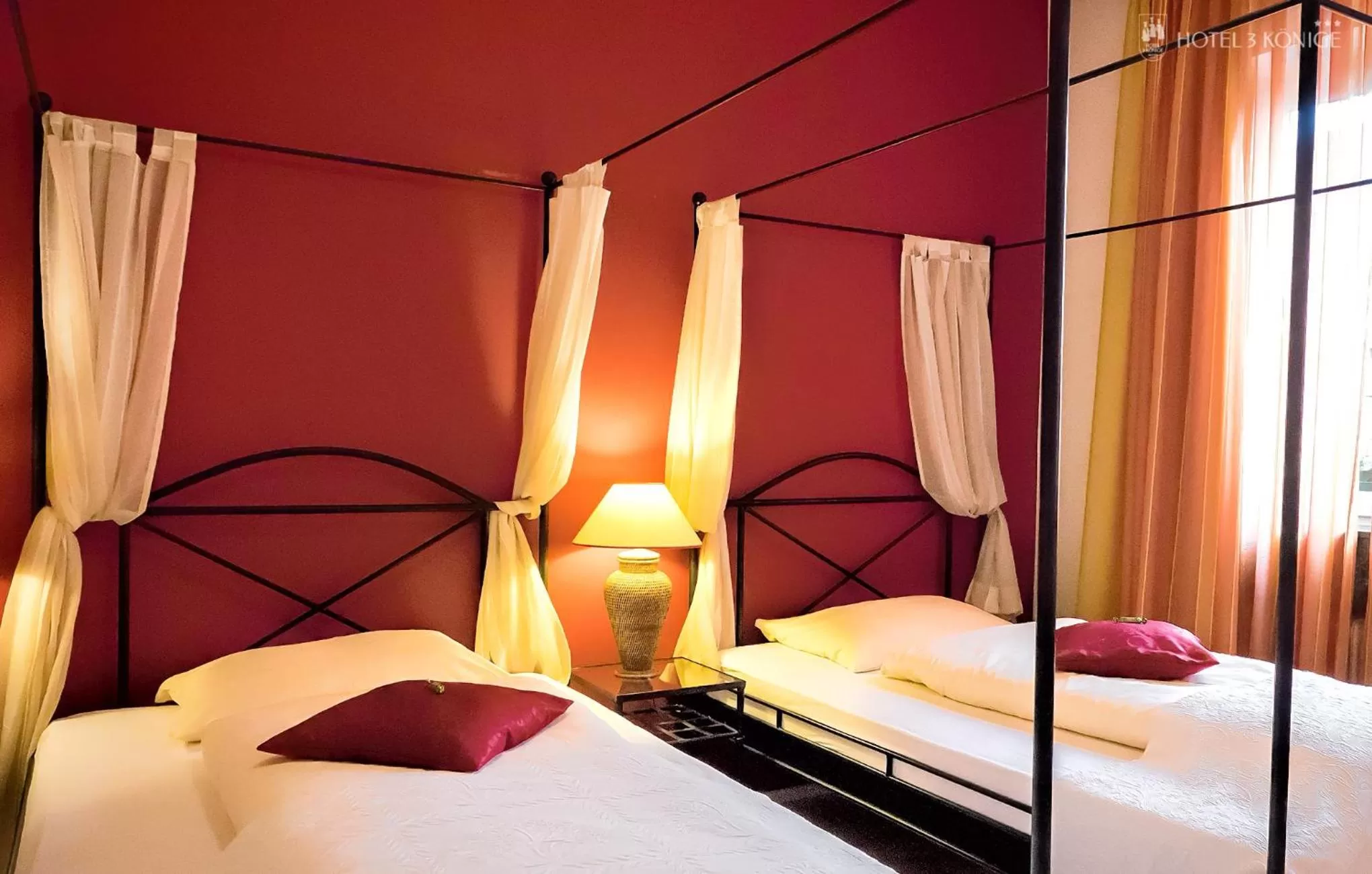 Bed in Hotel 3 Könige